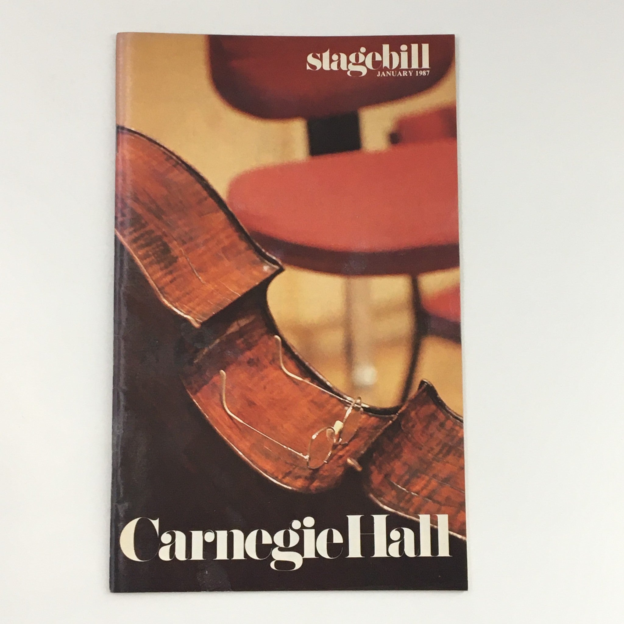 1987 Stagebill Carnegie Hall Cafe Luxembourg Caliber