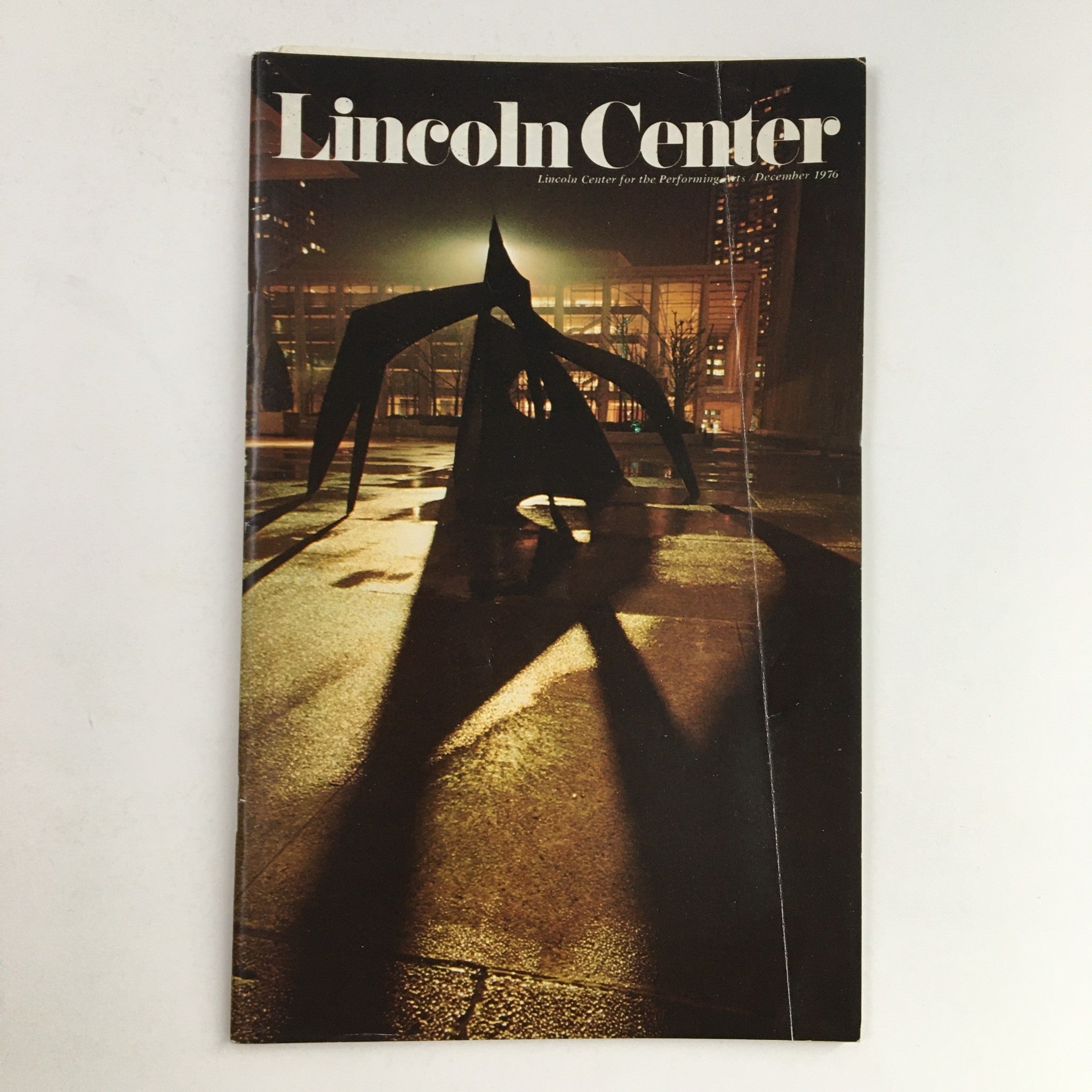 1976 Stagebill Lincoln Center Theatre Present Mozart by Marionette