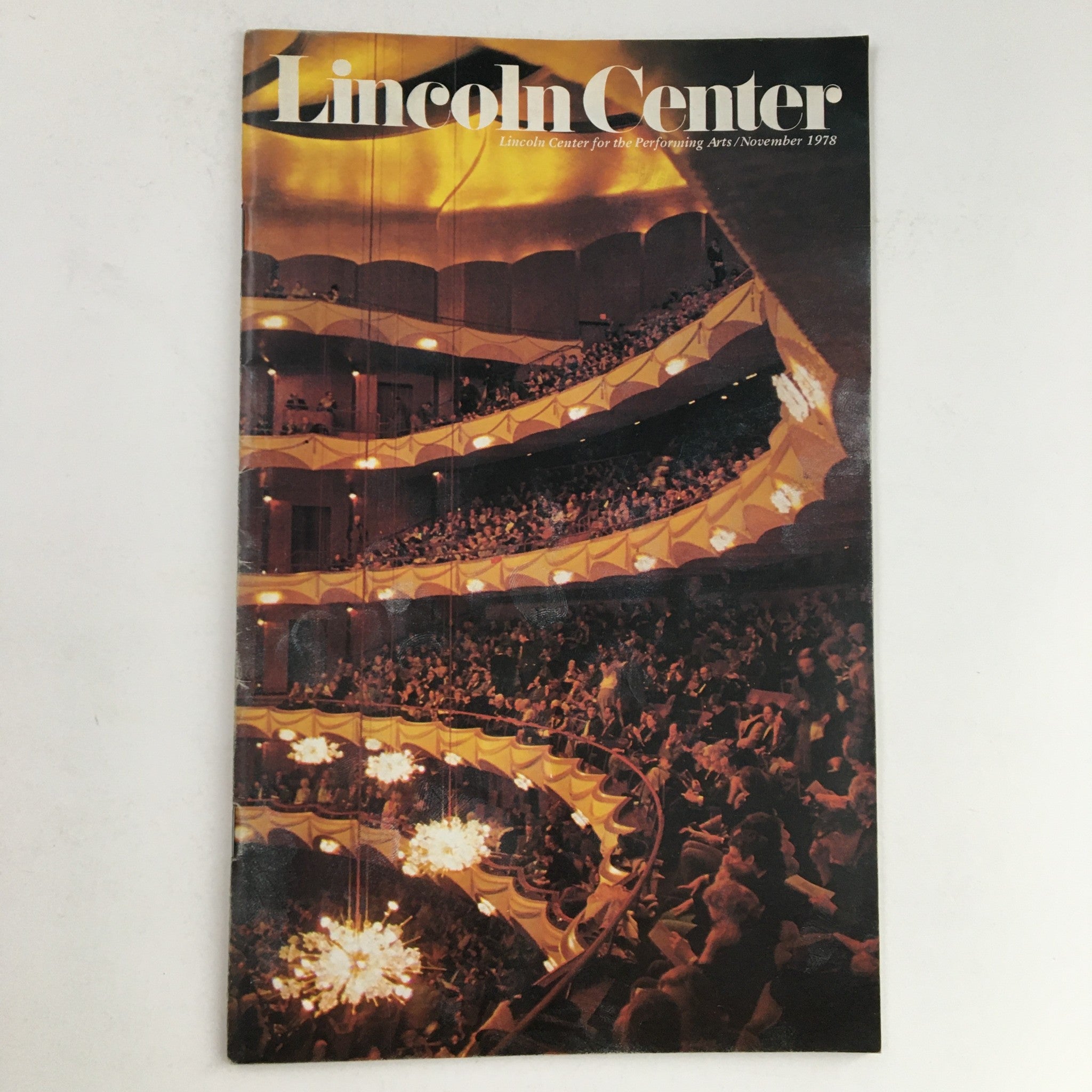 1978 Stagebill Lincoln Center for the Performing Arts Present TV At The Met