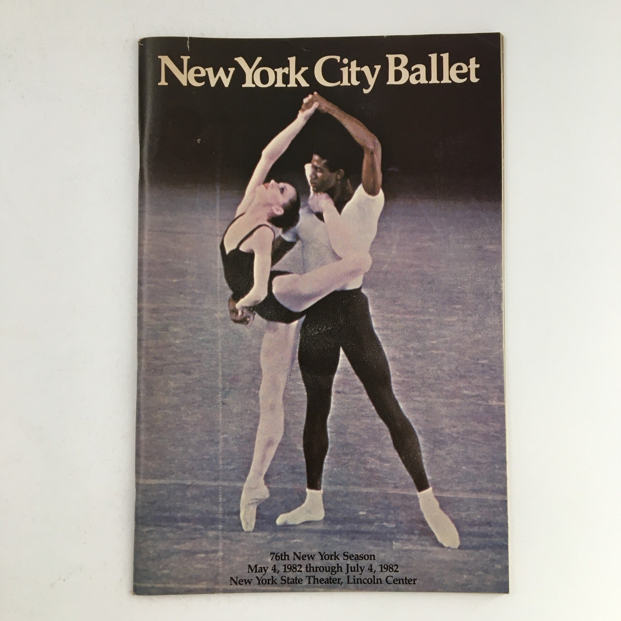 1982 76th New York Season Present New York City Ballet by Lincoln Kirstein