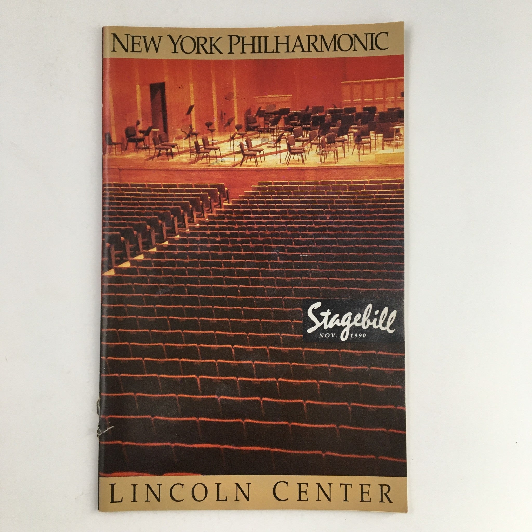 1990 Stagebill New York Philharmonic & Lincoln Center The Bel Canto Mystique