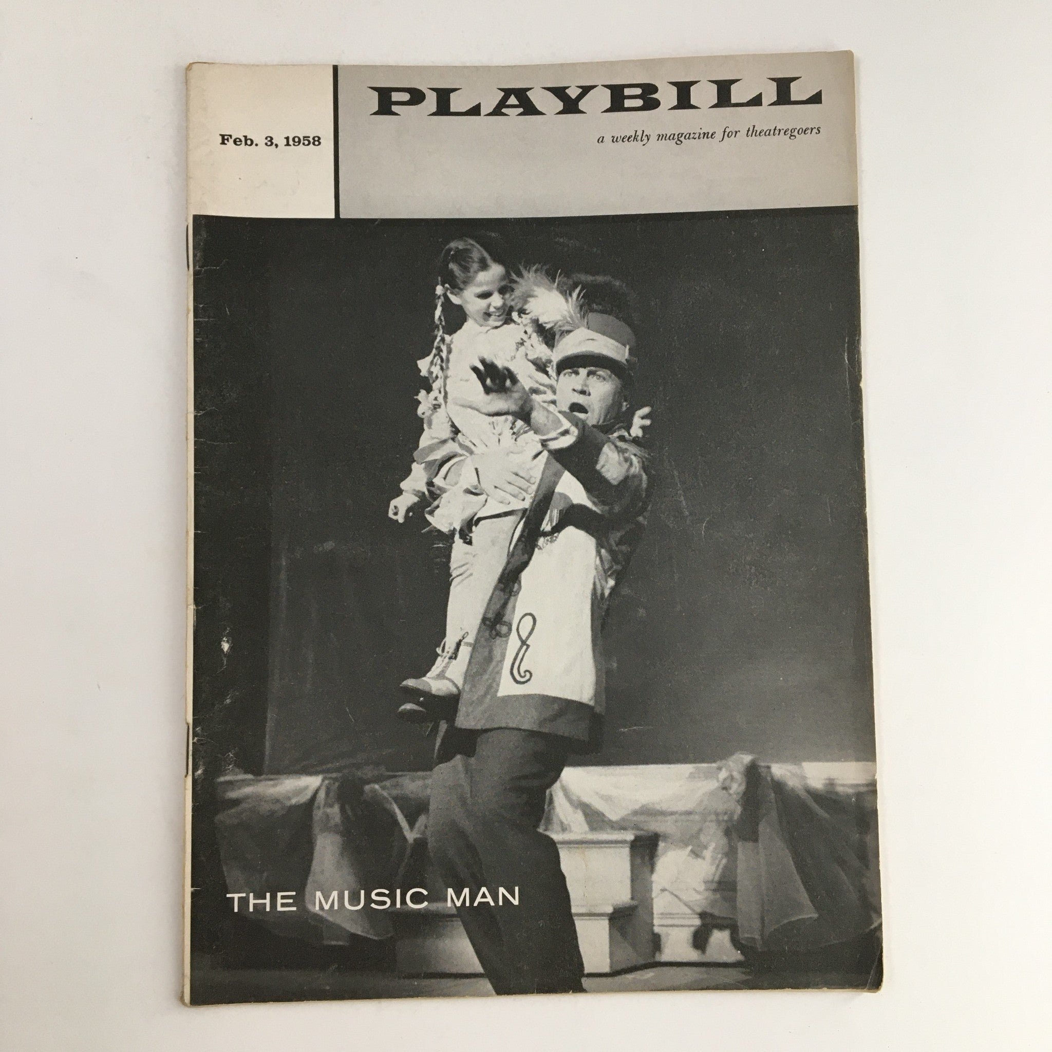 1958 Playbill Majestic Theater Present The Music Man by Morton Da Costa