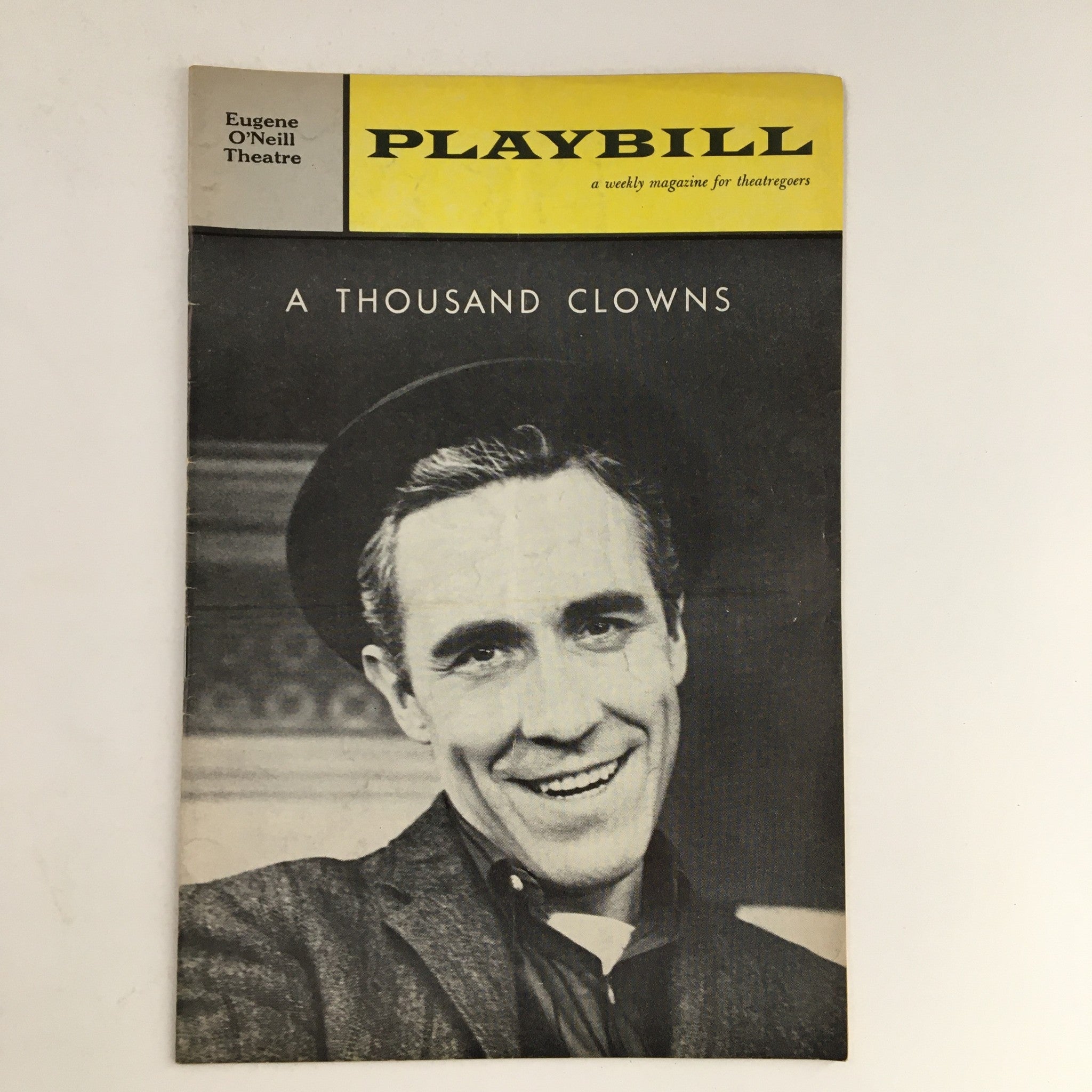 1962 Playbill Eugene O'Neill Theatre Present A Thousand Clowns by Fred Coe