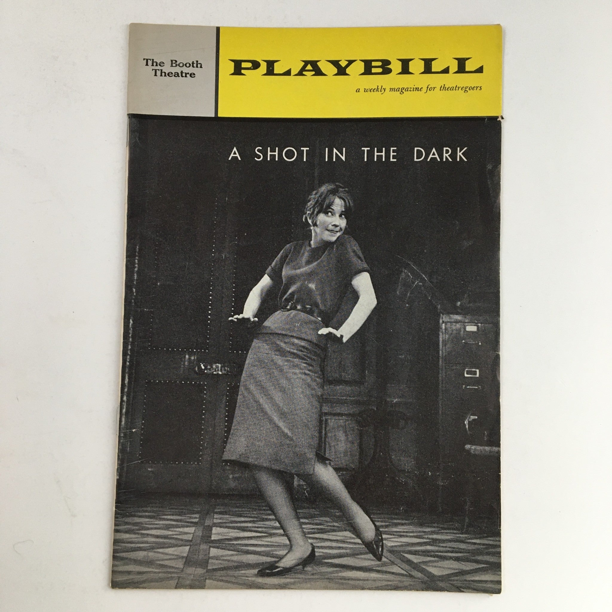 1962 Playbill The Booth Theatre Julie Harris in A Shot In The Dark by H. Clurman