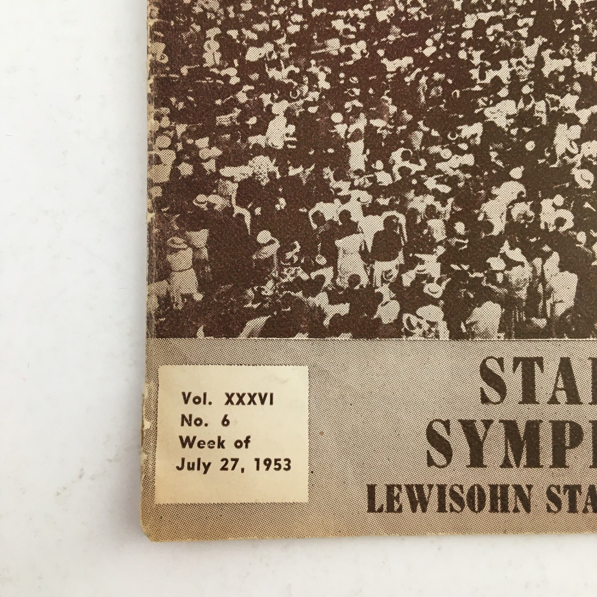 1953 Stadium Concerts Symphony Orchestra Review at Lewisohn Stadium