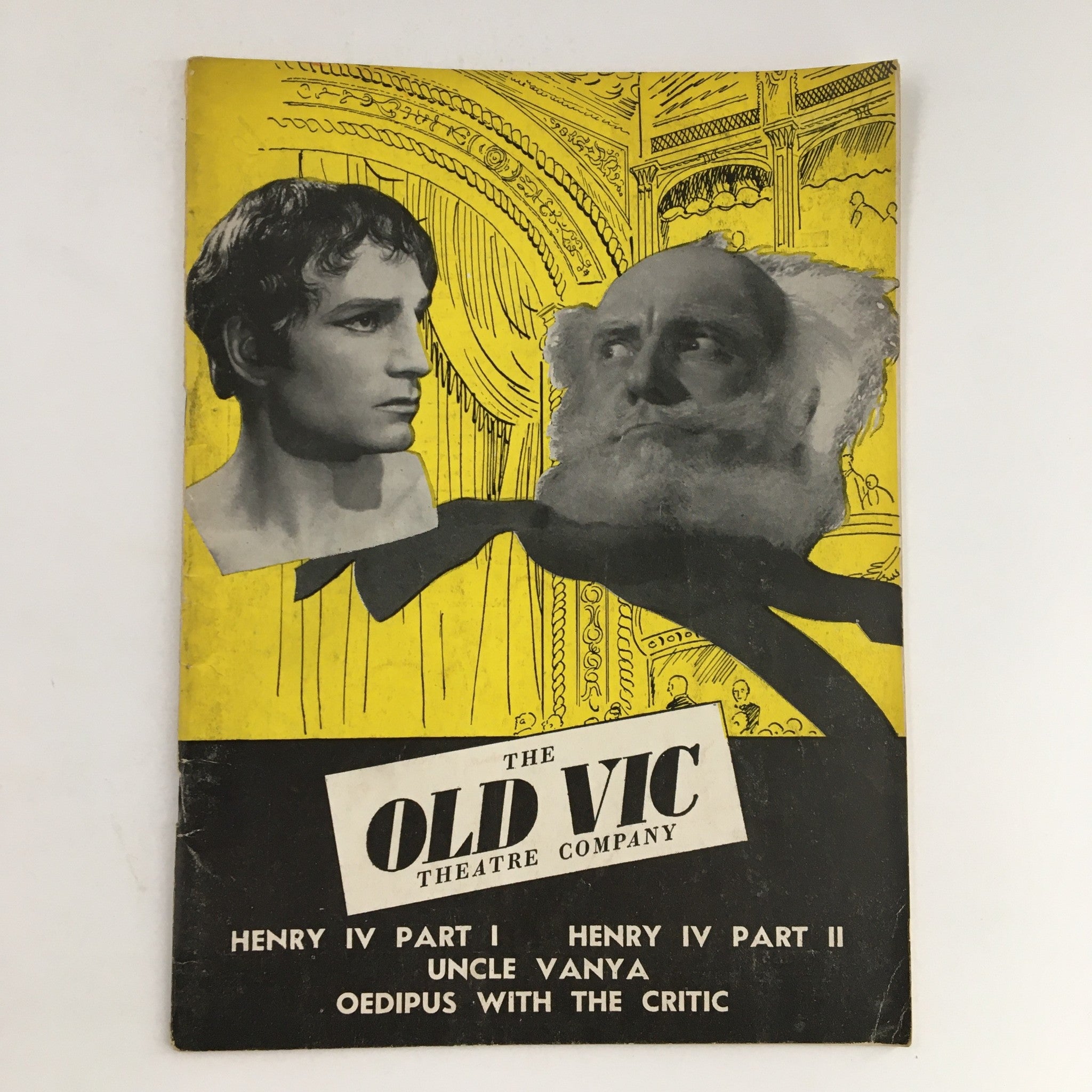 1946 Playbill The Old Vic Theatre Company Henry IV Part 1 by William Shakespeare