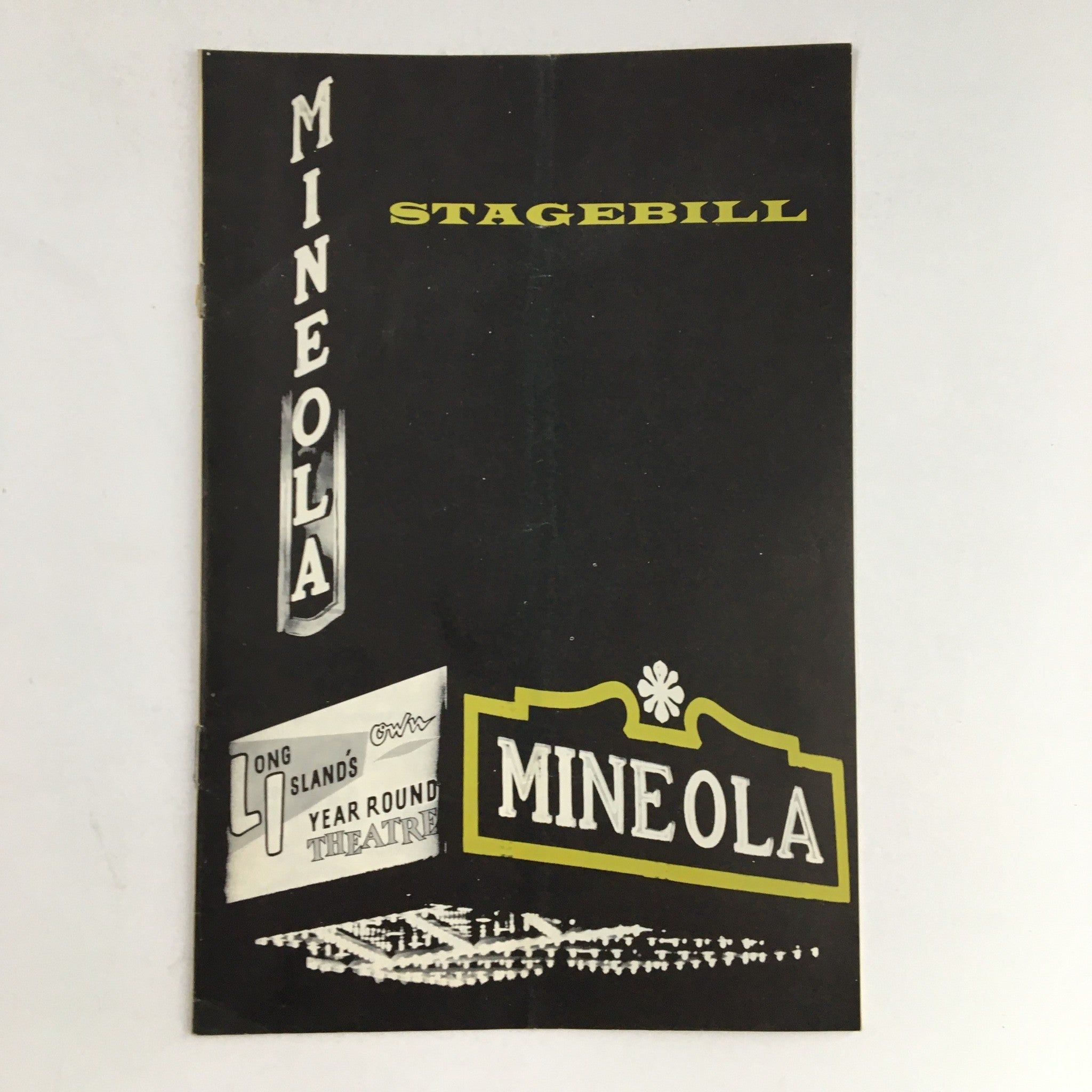 1963 Stagebill Mineola Playhouse Present Oh Dad, Oh Poor Dad by Arthur Kopit