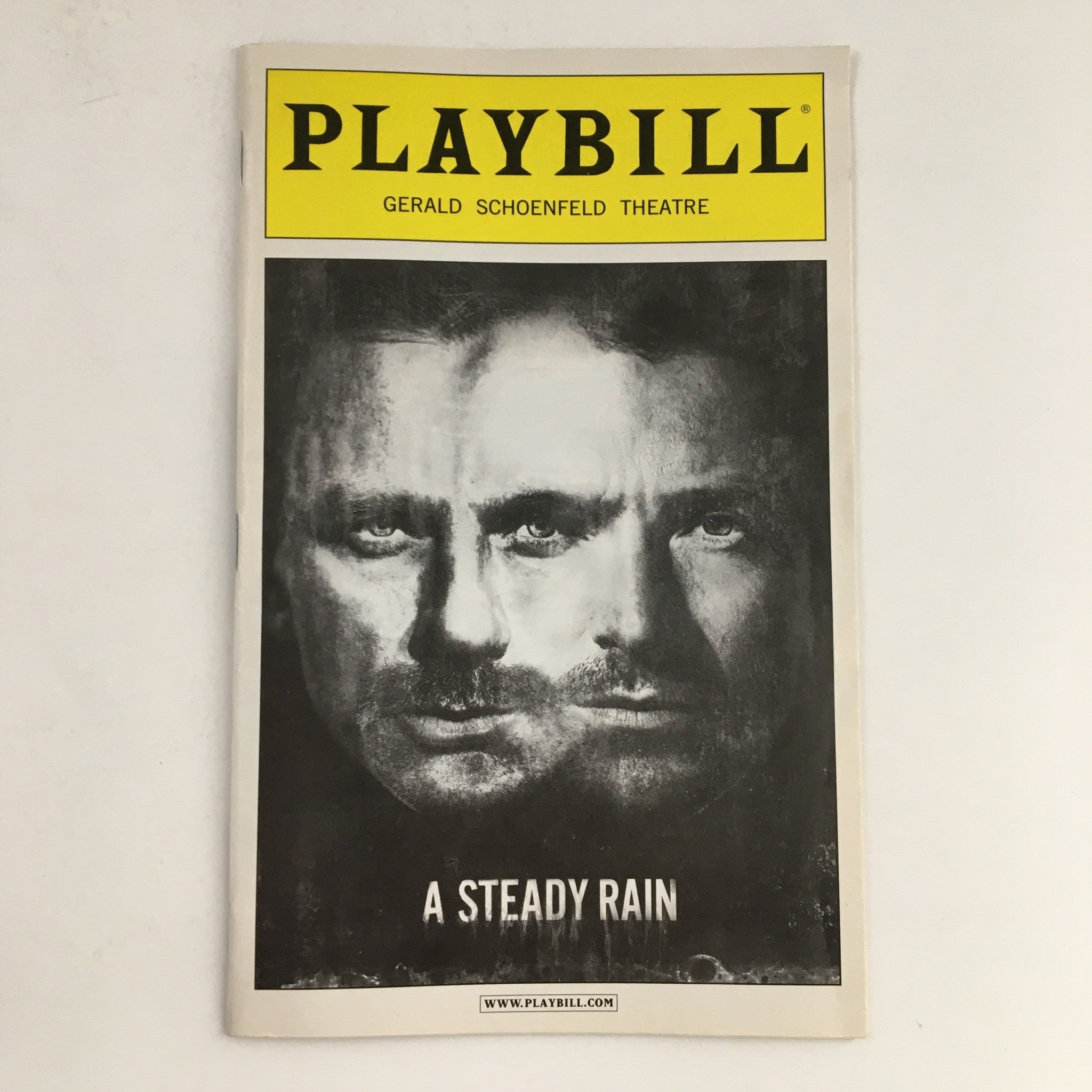 2009 Playbill Gerald Schoenfeld Theatre Daniel Craig, Hugh Jackman A Steady Rain