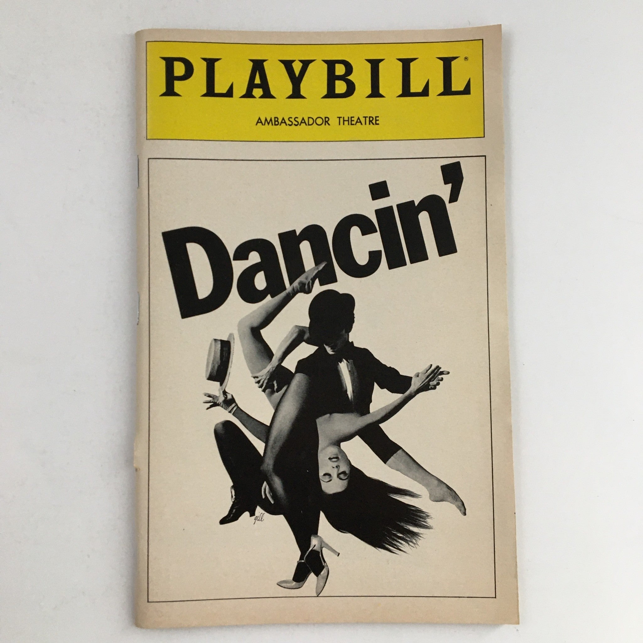 1981 Playbill Ambassador Theatre Present Dancin' Musical by Bob Fosse VG