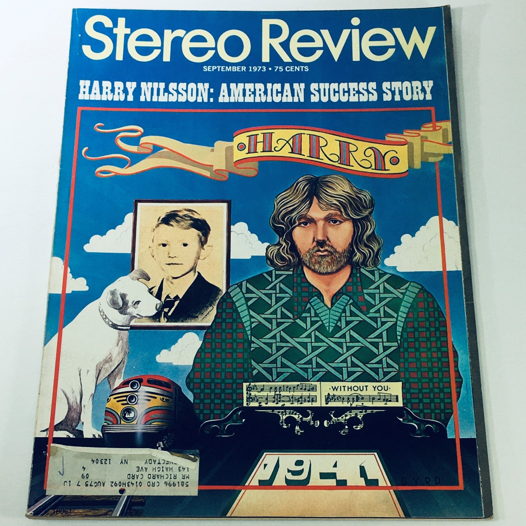 VTG Stereo Review Magazine September 1973 - Harry Nilsson American Success Story