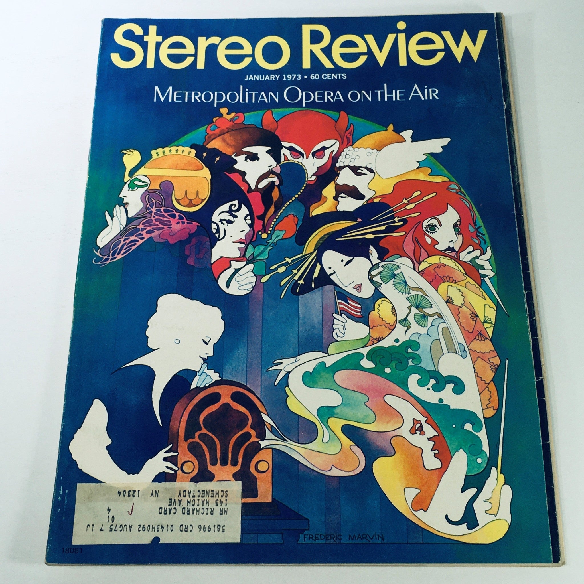 VTG Stereo Review Magazine January 1973 - Metropolitan Opera On The Air