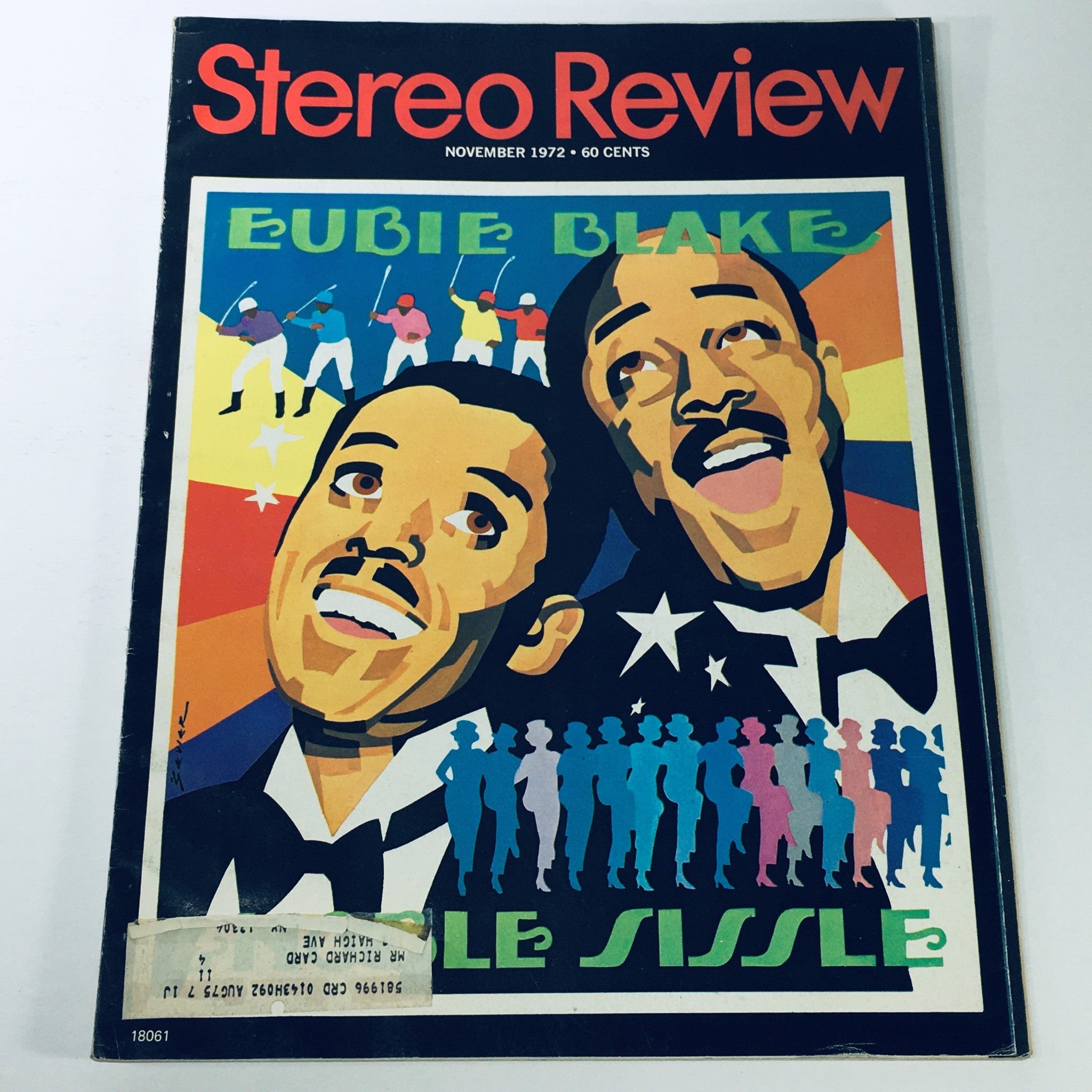 VTG Stereo Review Magazine November 1972 - Bubble Blake / Le Sissle