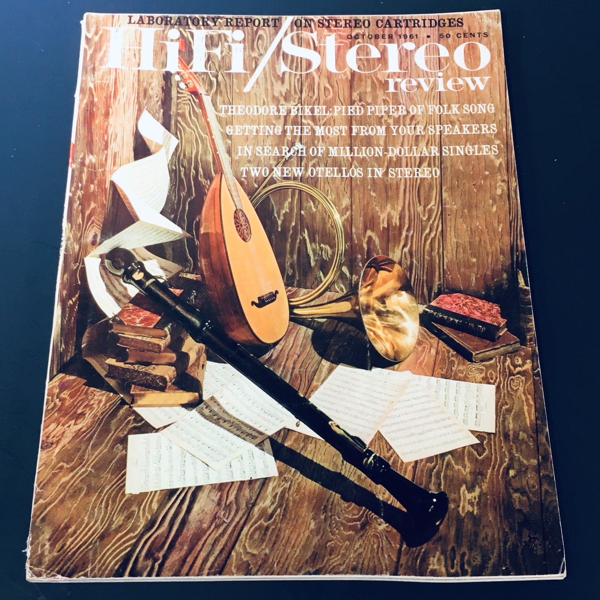 VTG HiFi Stereo Review Magazine October 1961 - Theodore Bikel / Otellos Stereo