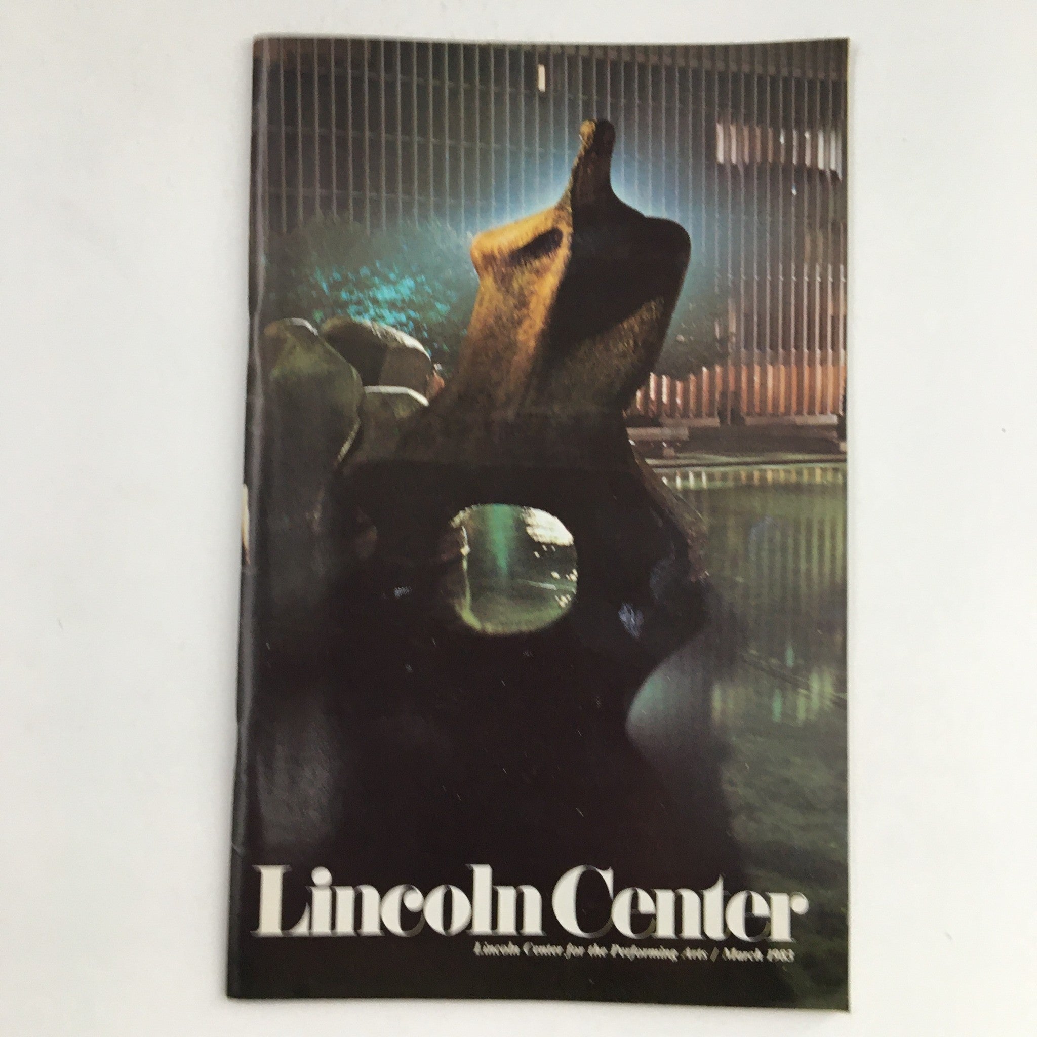 1983 Stagebill Lincoln Center Present Nurturing Operatic Talent by S. Jenkins VG