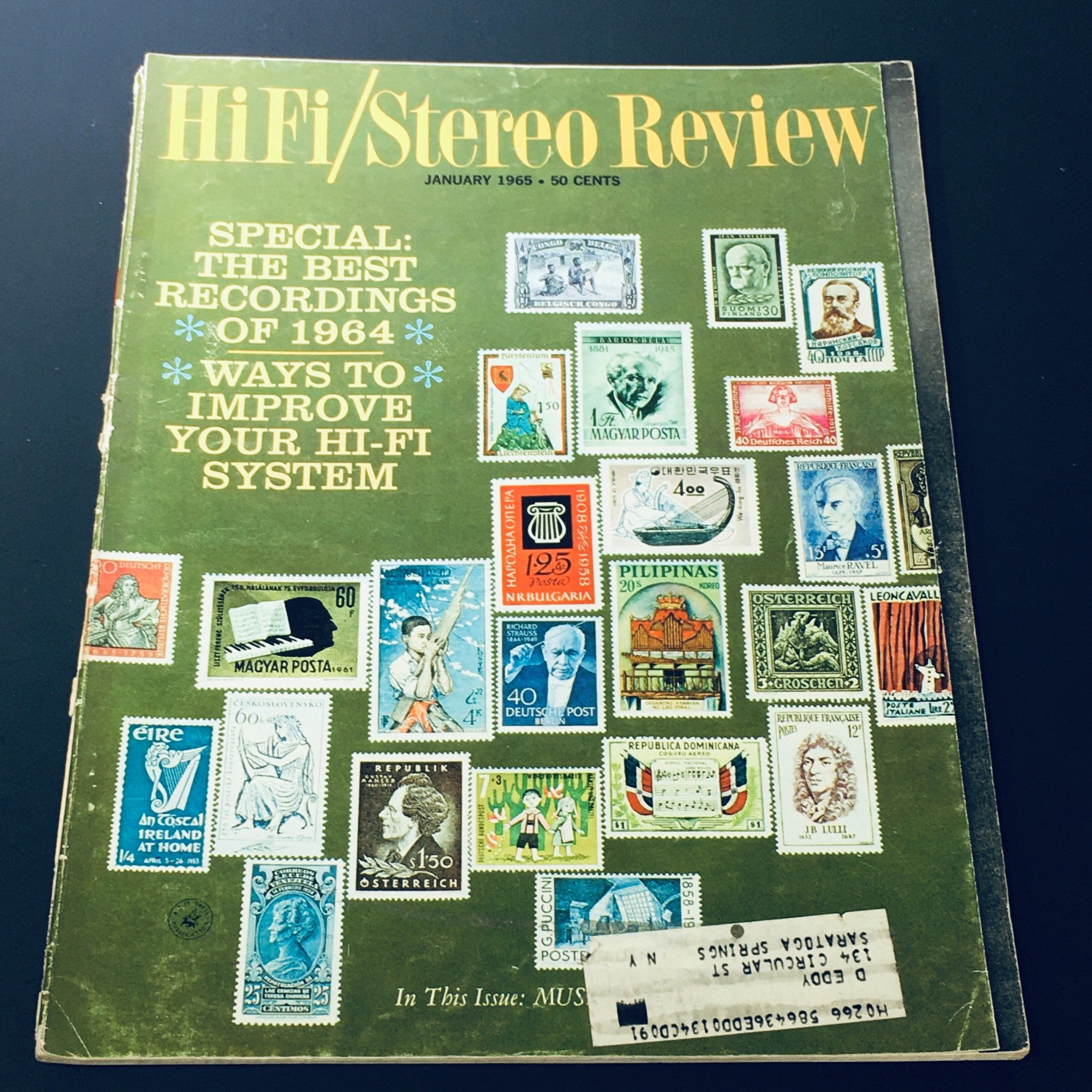 VTG HiFi Stereo Review Magazine January 1965 - The Best Recordings of 1964