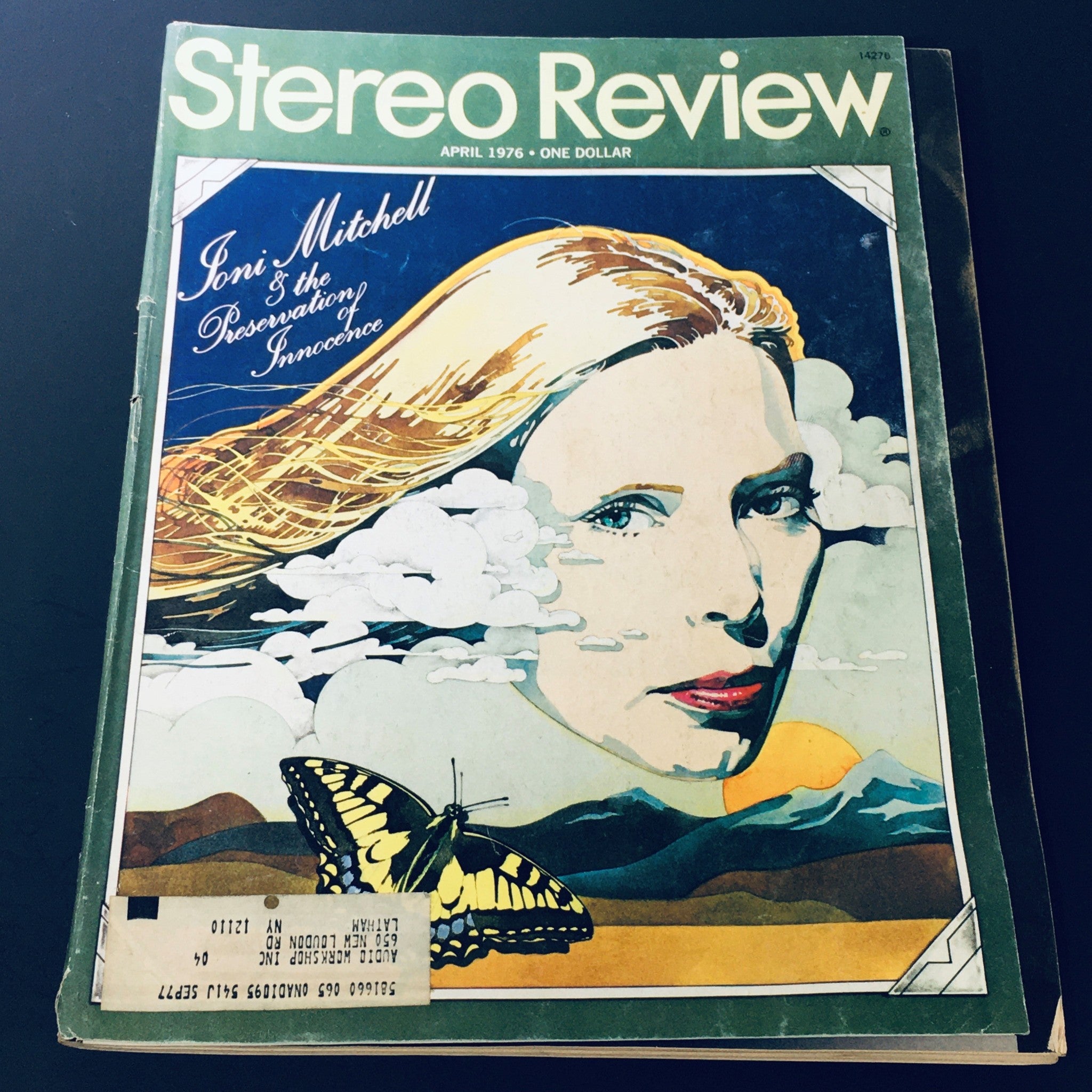 VTG Stereo Review Magazine April 1976 - Joni Mitchell The Preservation Innocence