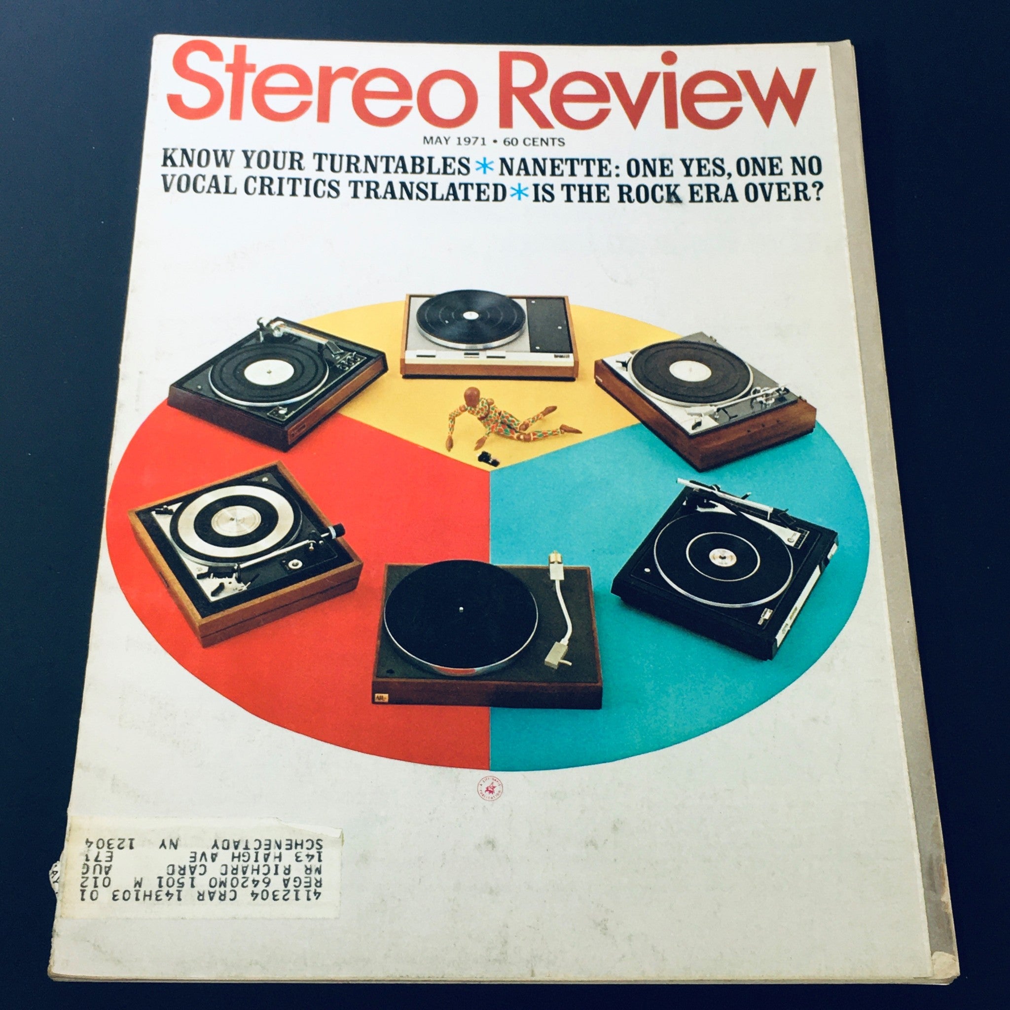 VTG Stereo Review Magazine May 1971 - Nanette 1 Yes No Vocal Critics Translated