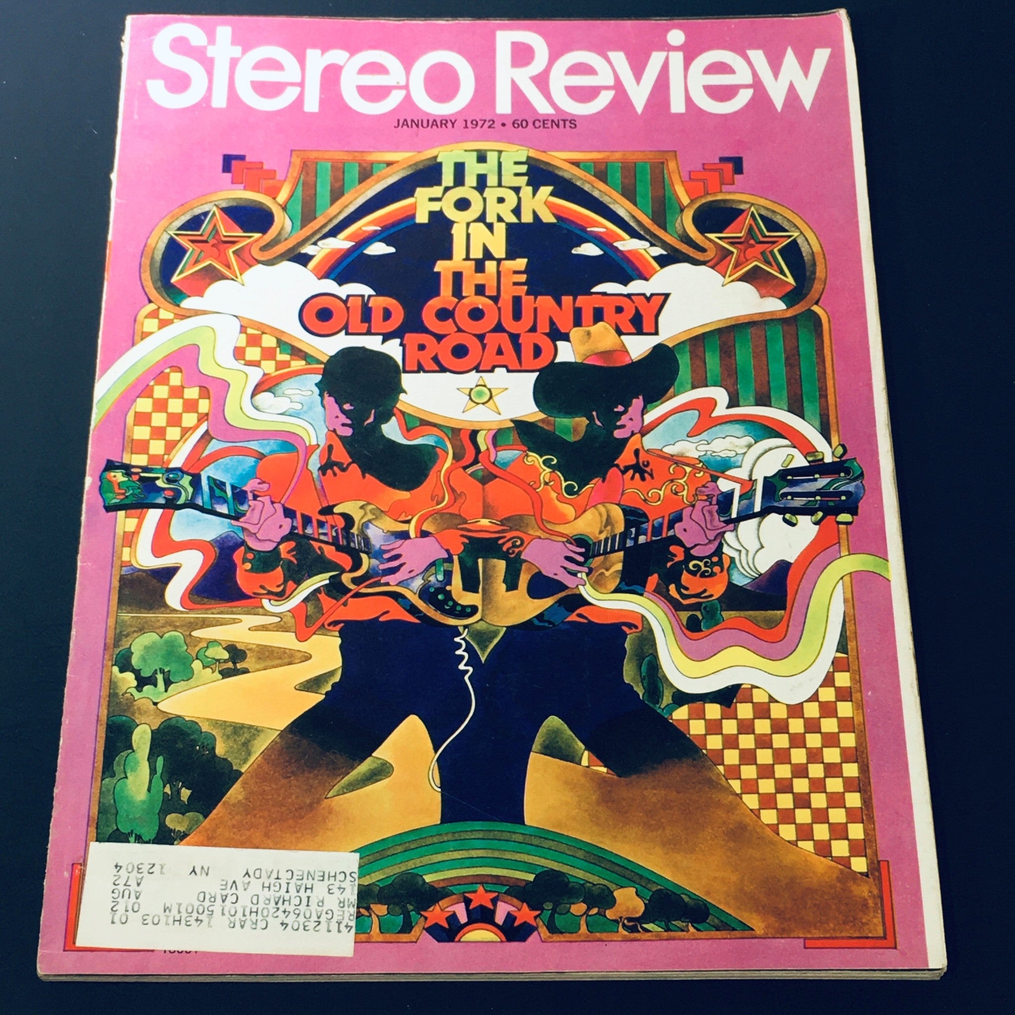 VTG Stereo Review Magazine January 1972 - The Fork In The Old Country Road