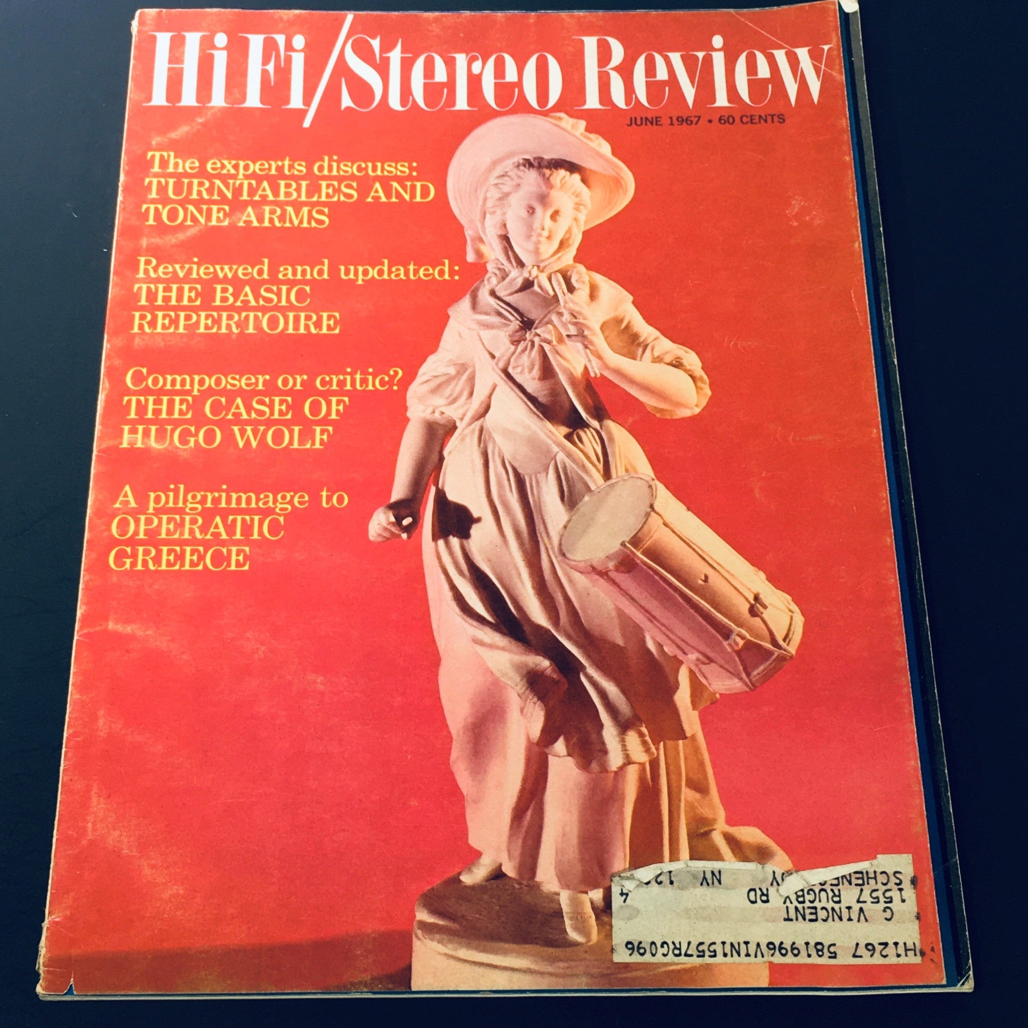 VTG HiFi Stereo Review Magazine June 1967 - A Pilgrimage To Operatic Greece