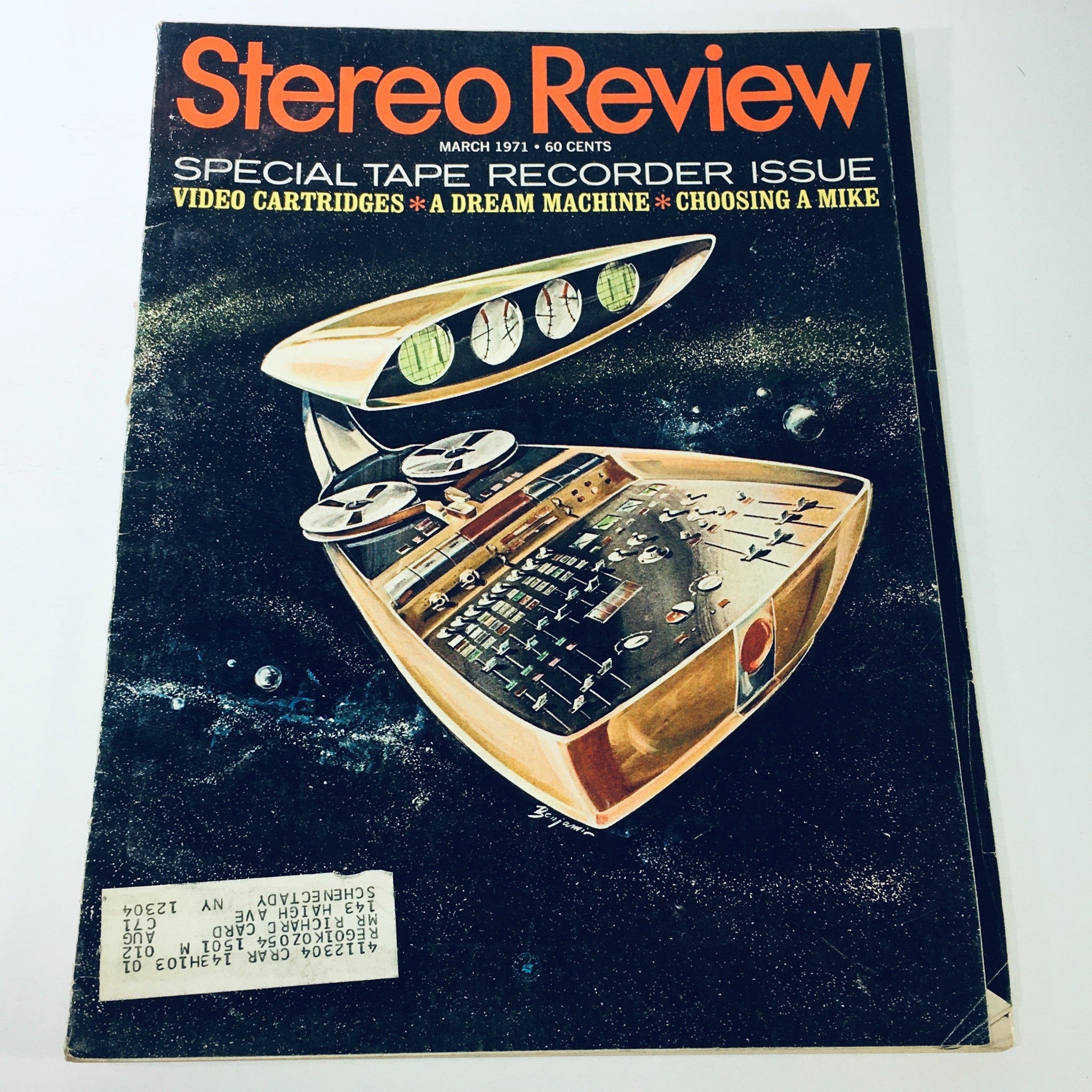 VTG Stereo Review Magazine March 1971 - Video Cartridges / A Dream Machine