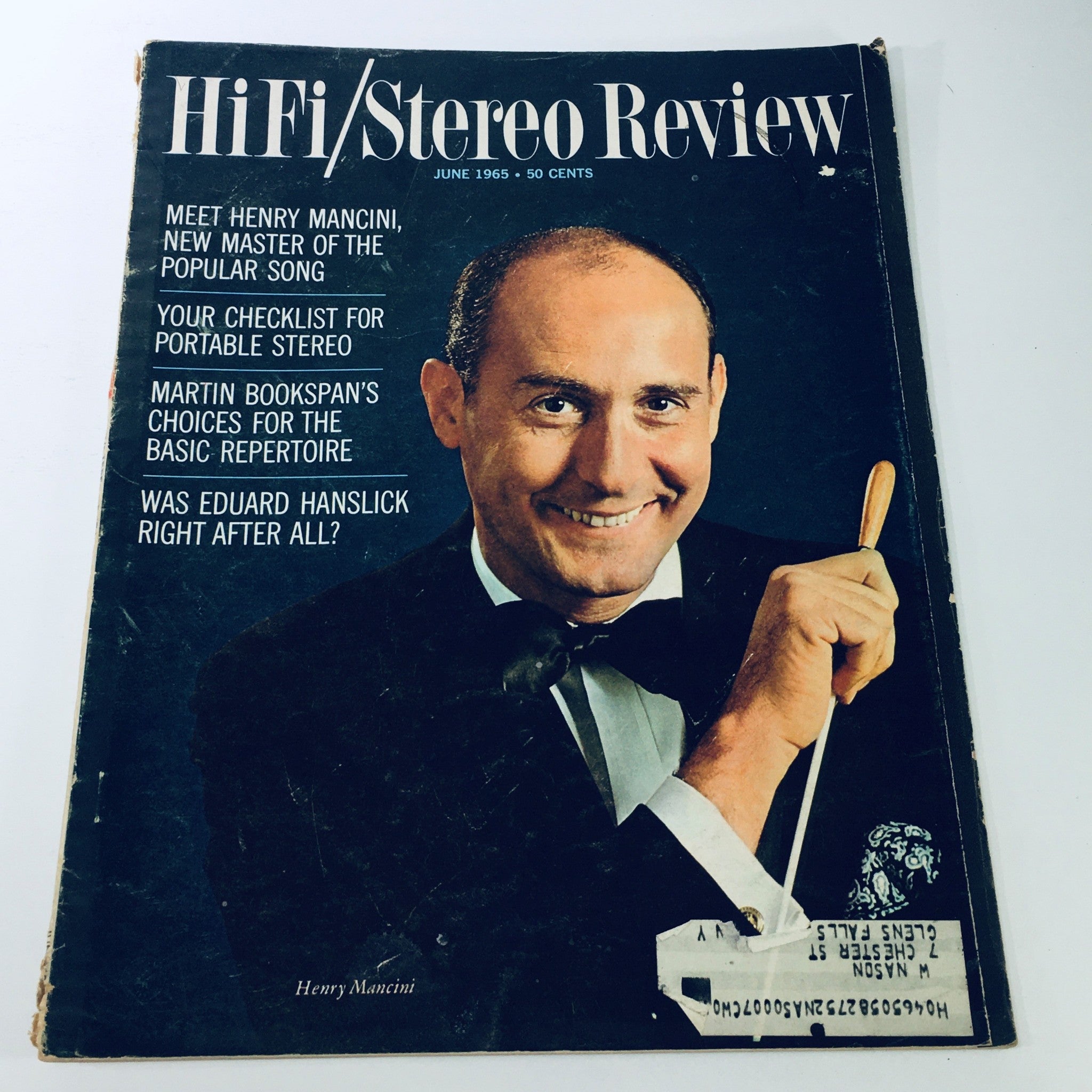 VTG HiFi Stereo Review Magazine June 1965 - Henry Mancini / Martin Bookspan