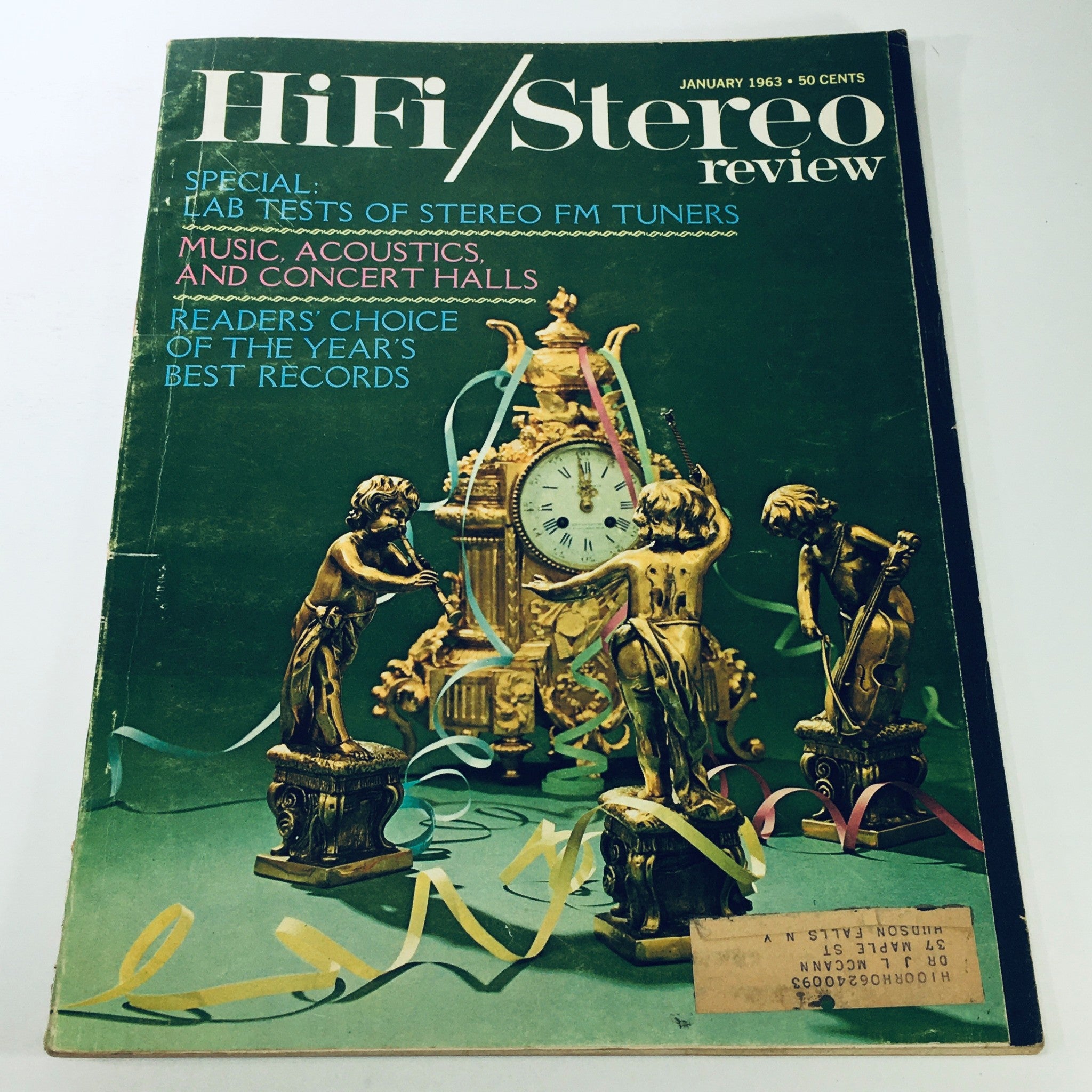 VTG HiFi Stereo Review Magazine January 1963 - Lab Tests of Stereo FM Tuners