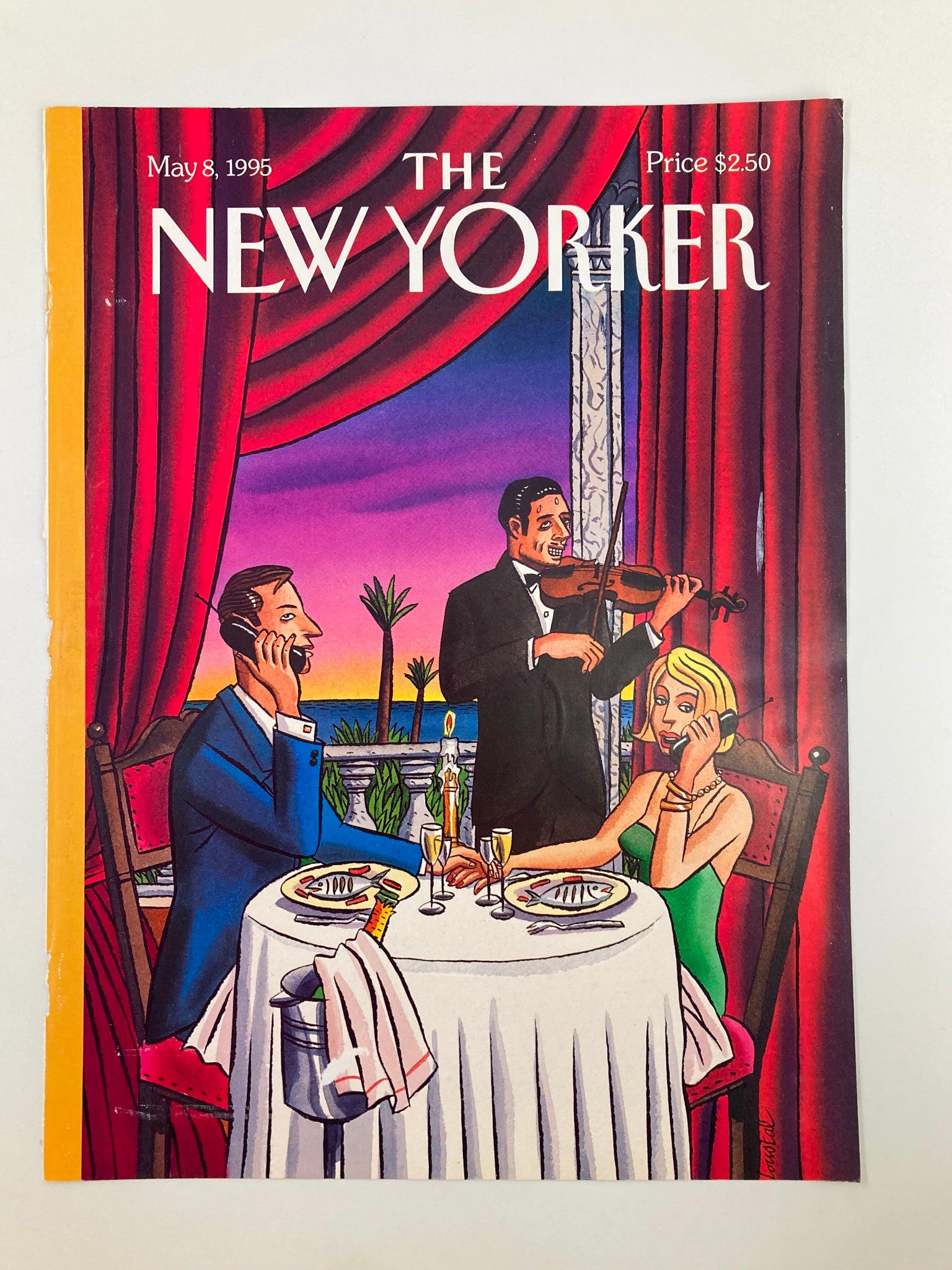 COVER ONLY The New Yorker May 8 1995 Sweet Nothings by Jacques de Loustal