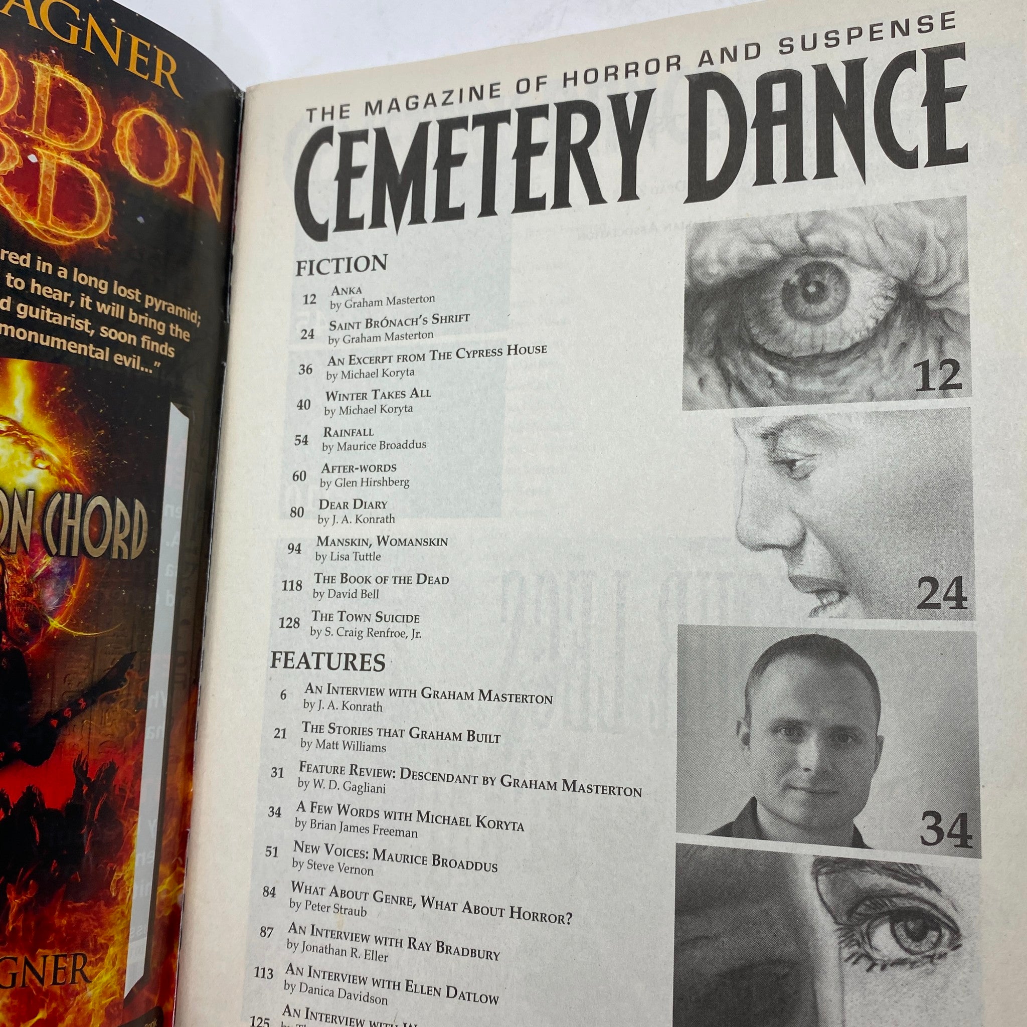 Cemetery Dance Magazine 2011 #65 Graham Masterton Special Issue No Label VG