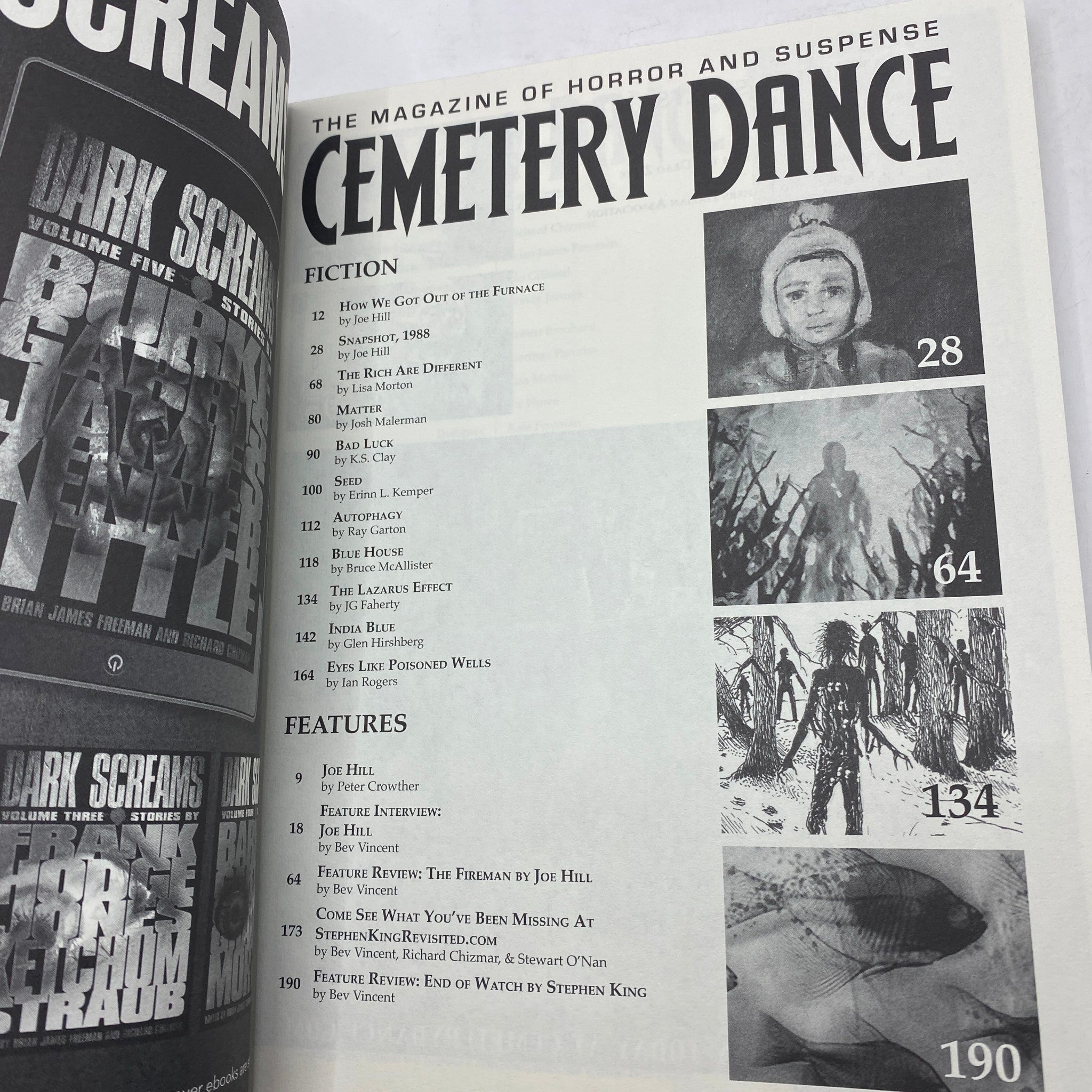 Cemetery Dance Magazine October 18, 2016 #74/75 Joe Hill Special No Label VG