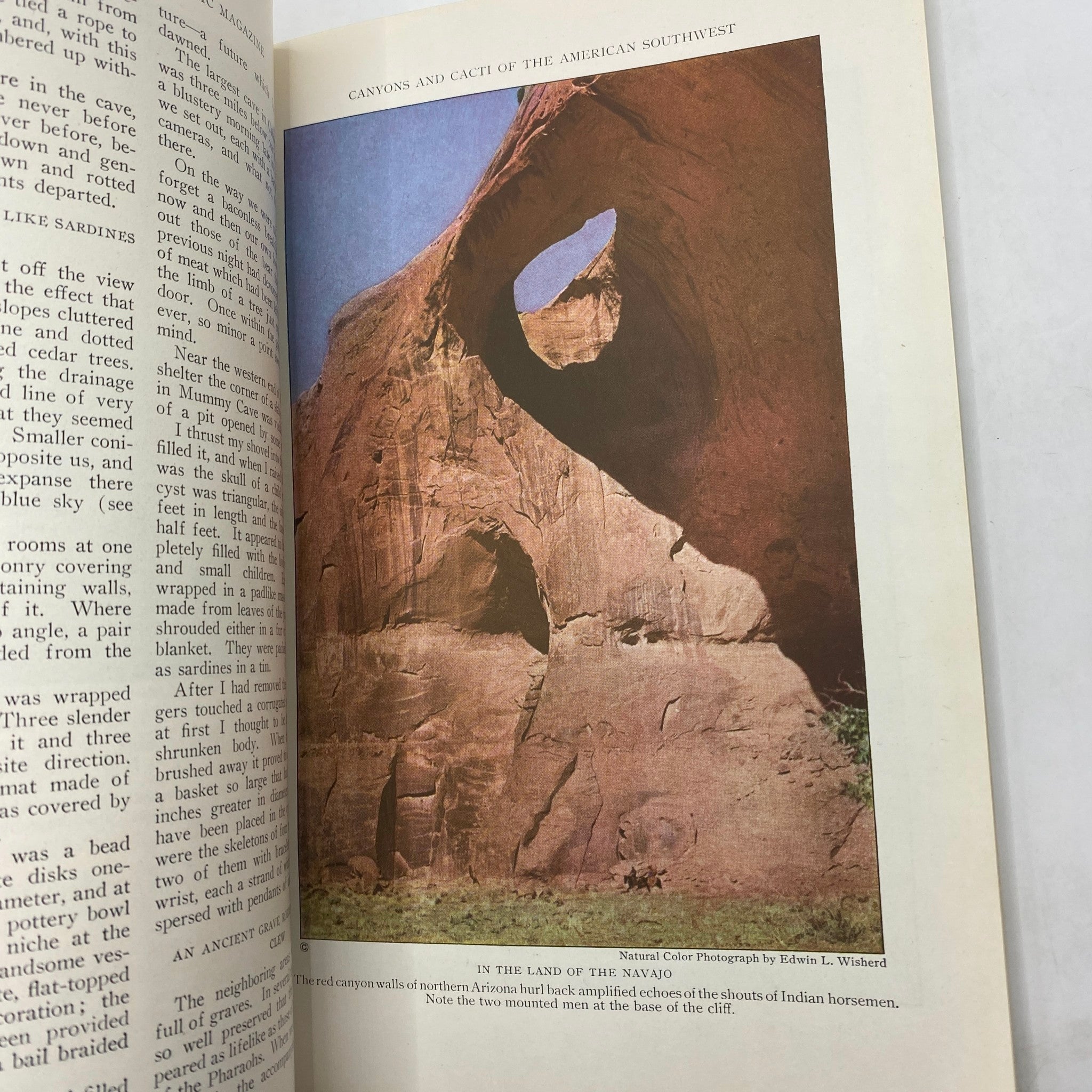 VTG The National Geographic Magazine September 1925 The Carlsbad Cavern No Label