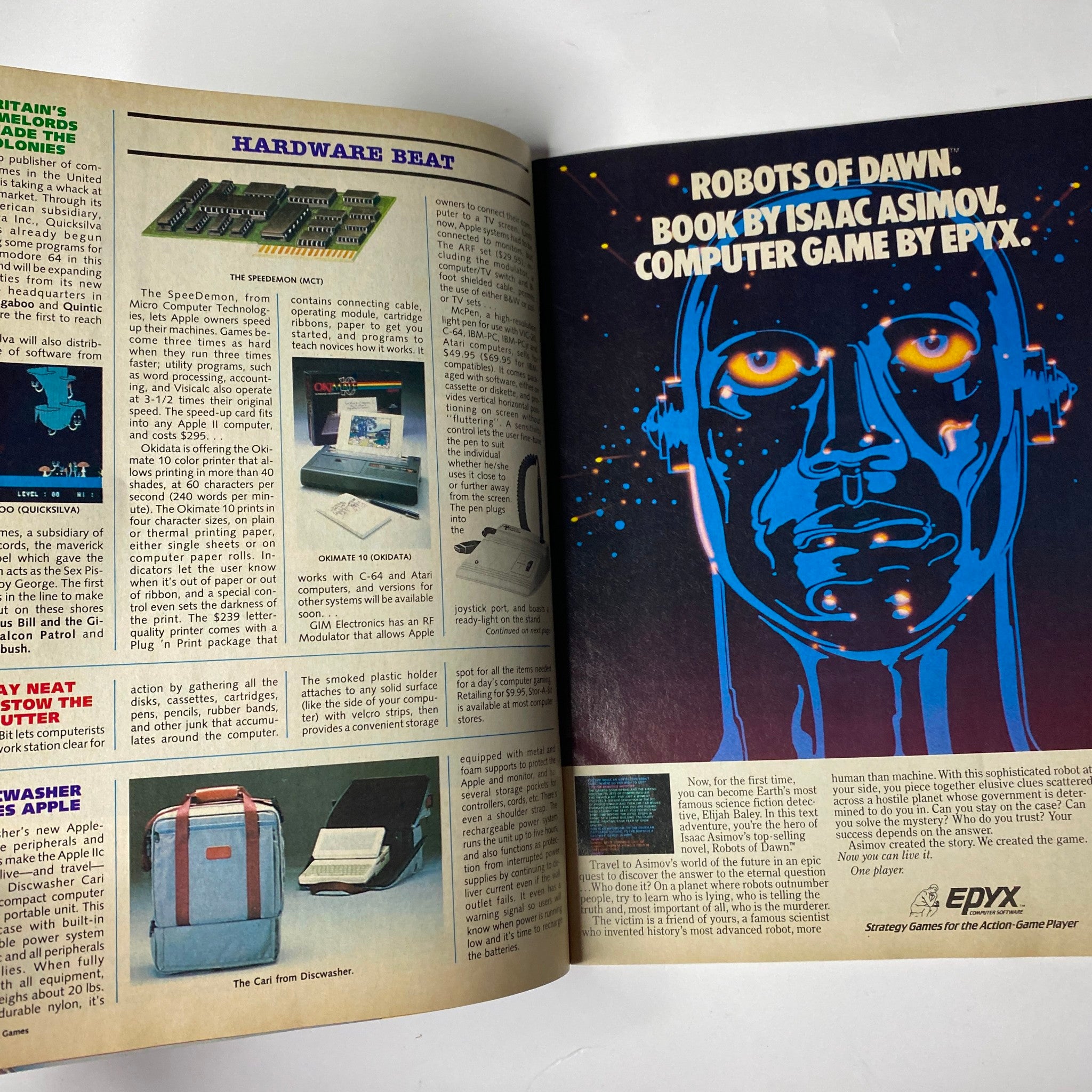 Electronic Games Magazine November 1984 The 1985 Educational Software Preview VG