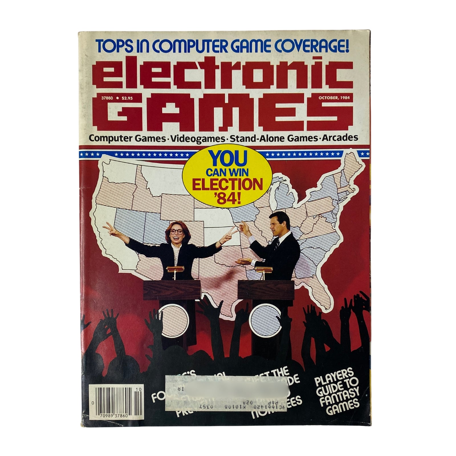 Electronic Games Magazine October 1984 Player's Guide to Fantasy Games VG