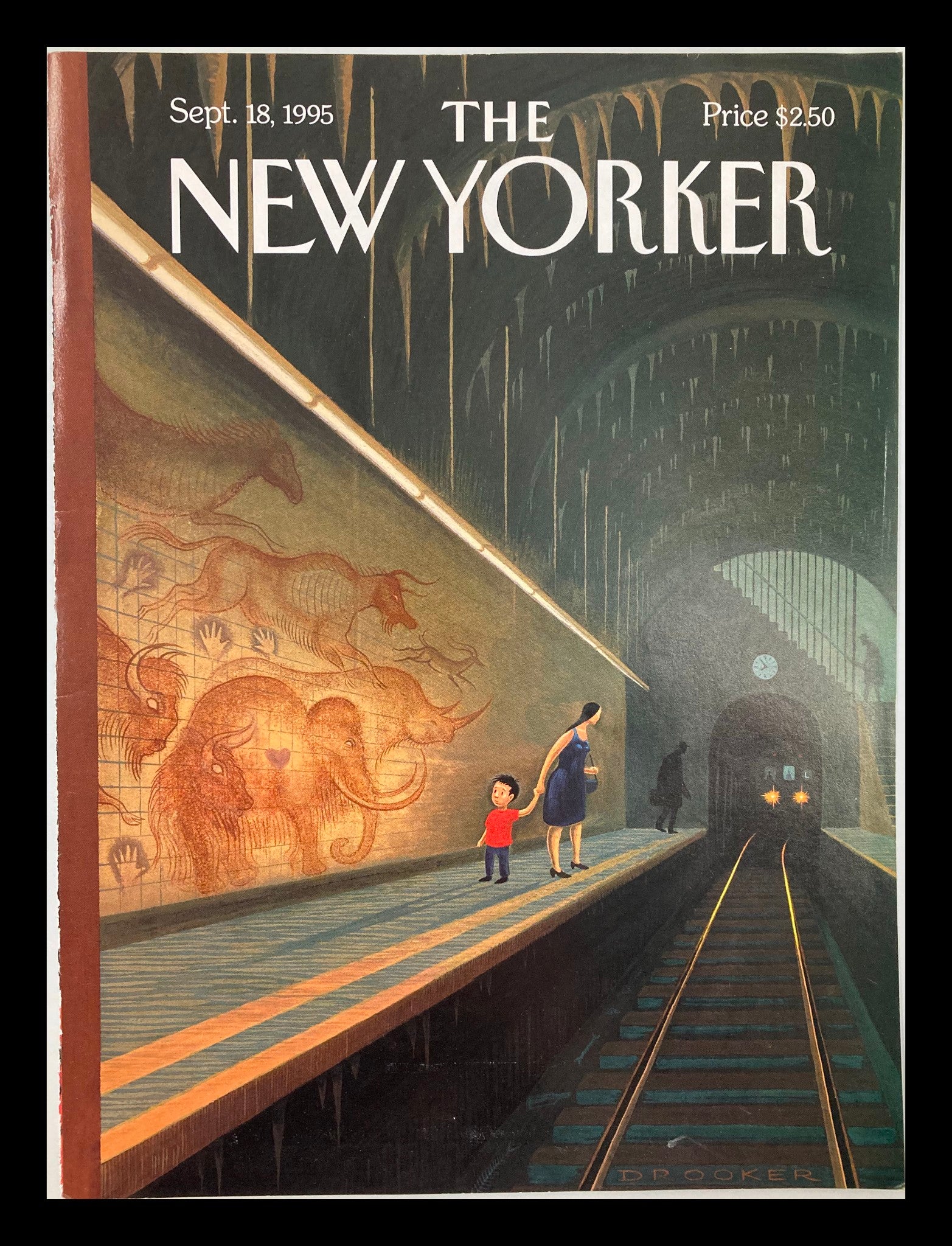 COVER ONLY The New Yorker September 18 1995 At the End of the Tunnel E. Drooke