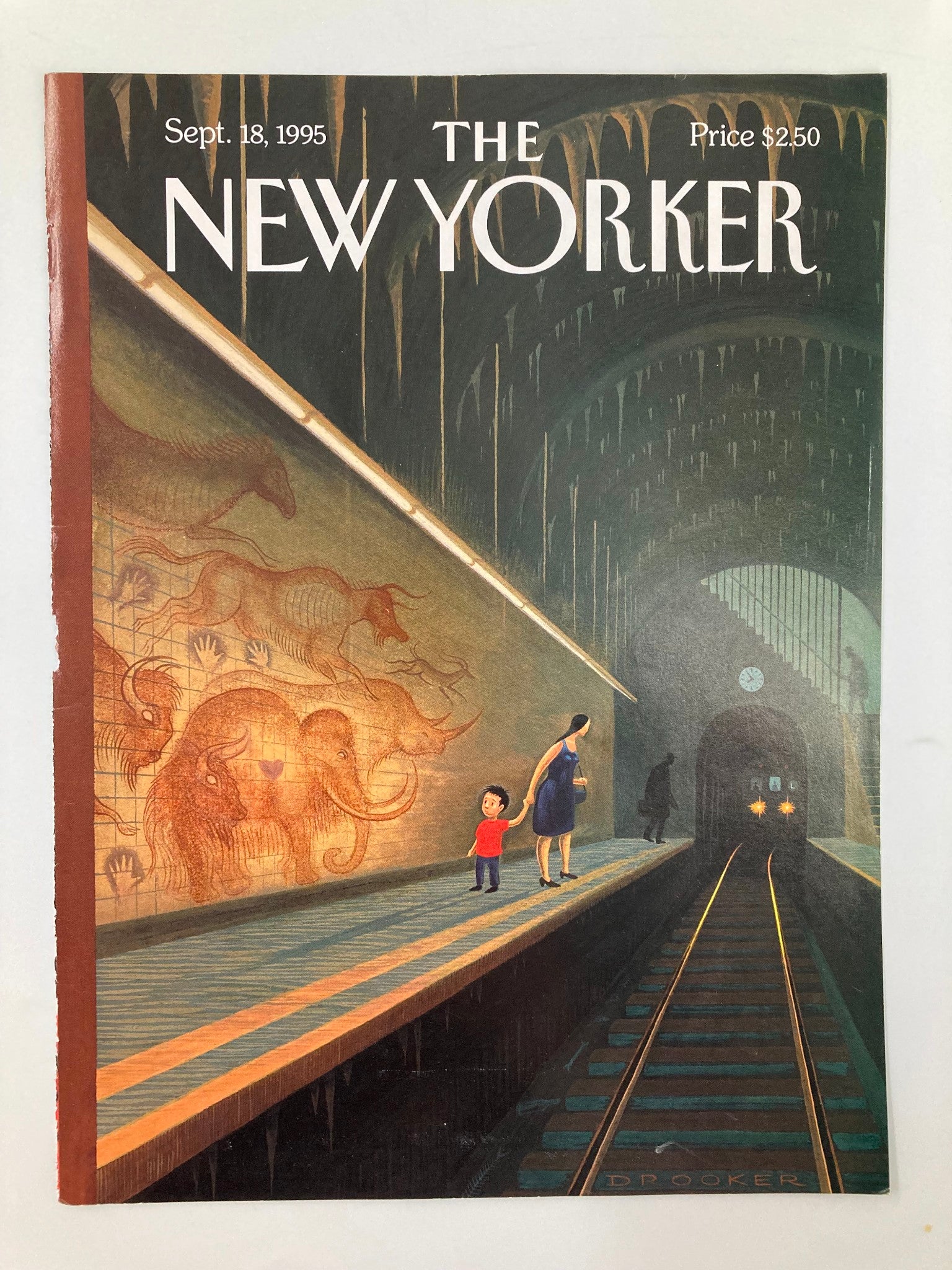 COVER ONLY The New Yorker September 18 1995 At the End of the Tunnel E. Drooke