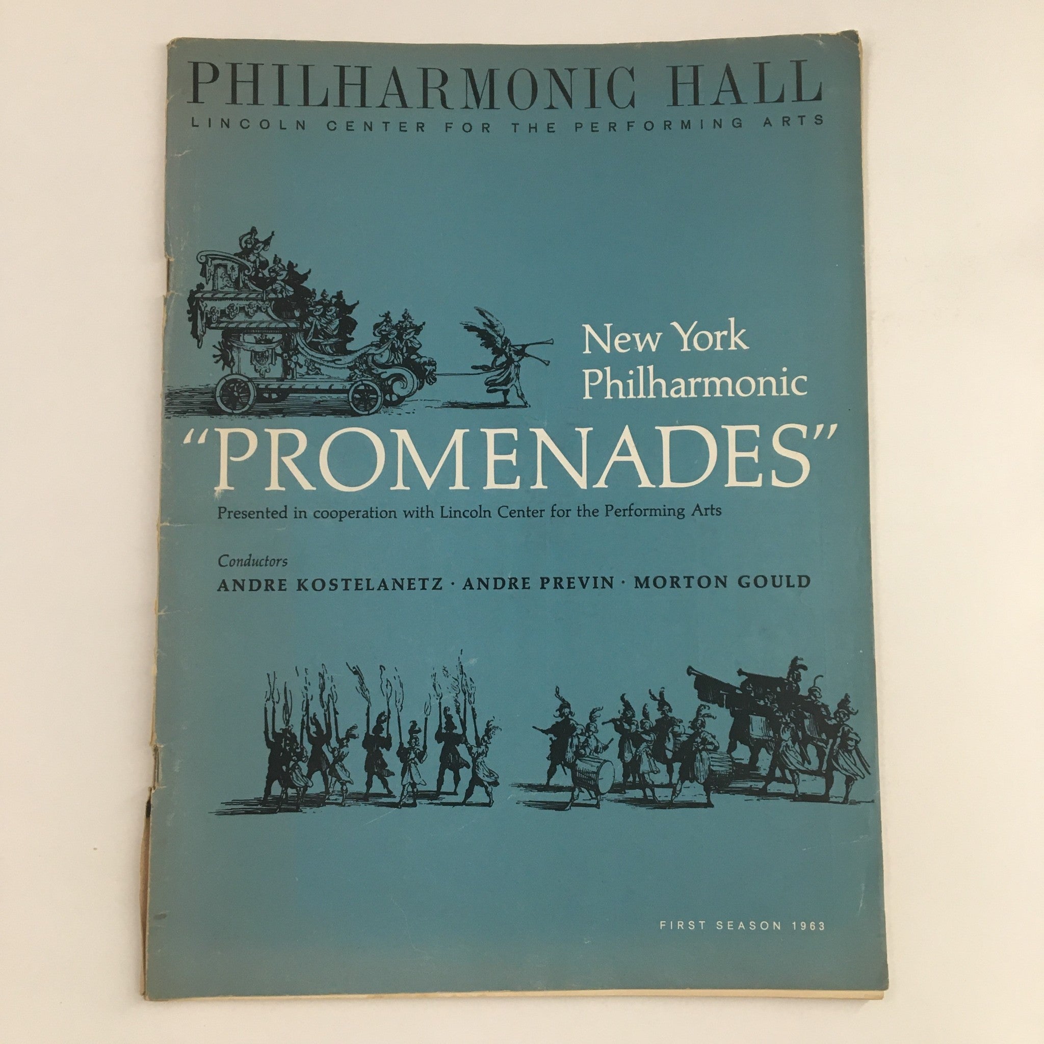 1963 Philharmonic Hall Lincoln Center Present A Salute of France by Andre Pervin