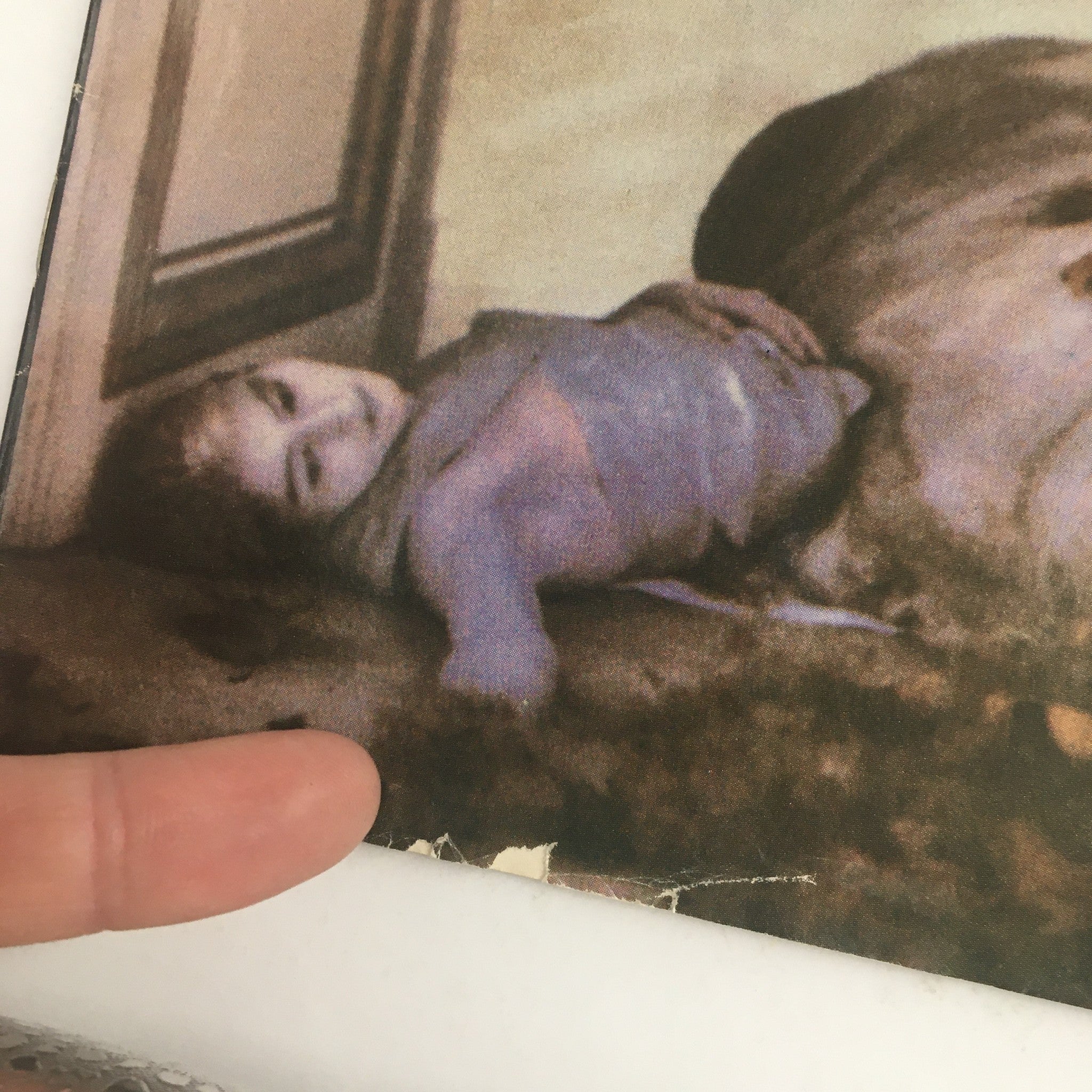 Image of a child leaning against a surface, accompanying the 1988 Guthrie Theater present The Misanthrope & A Tribute to Kurt Wilhelm.