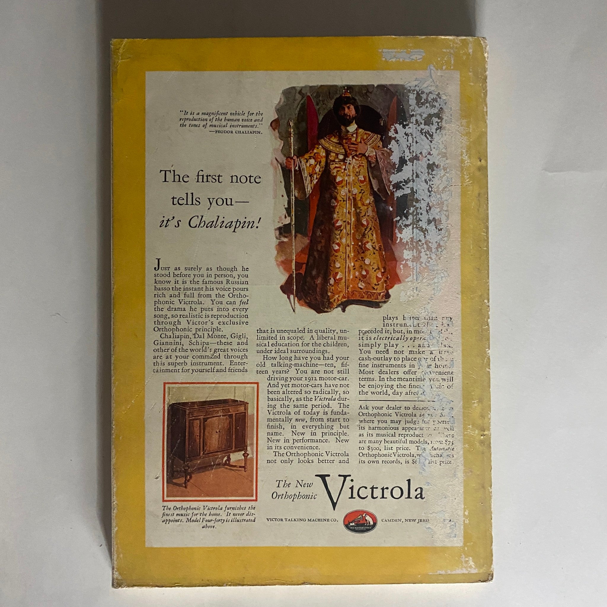 National Geographic Magazine November 1927 Vasco da Gama Supplement No Label