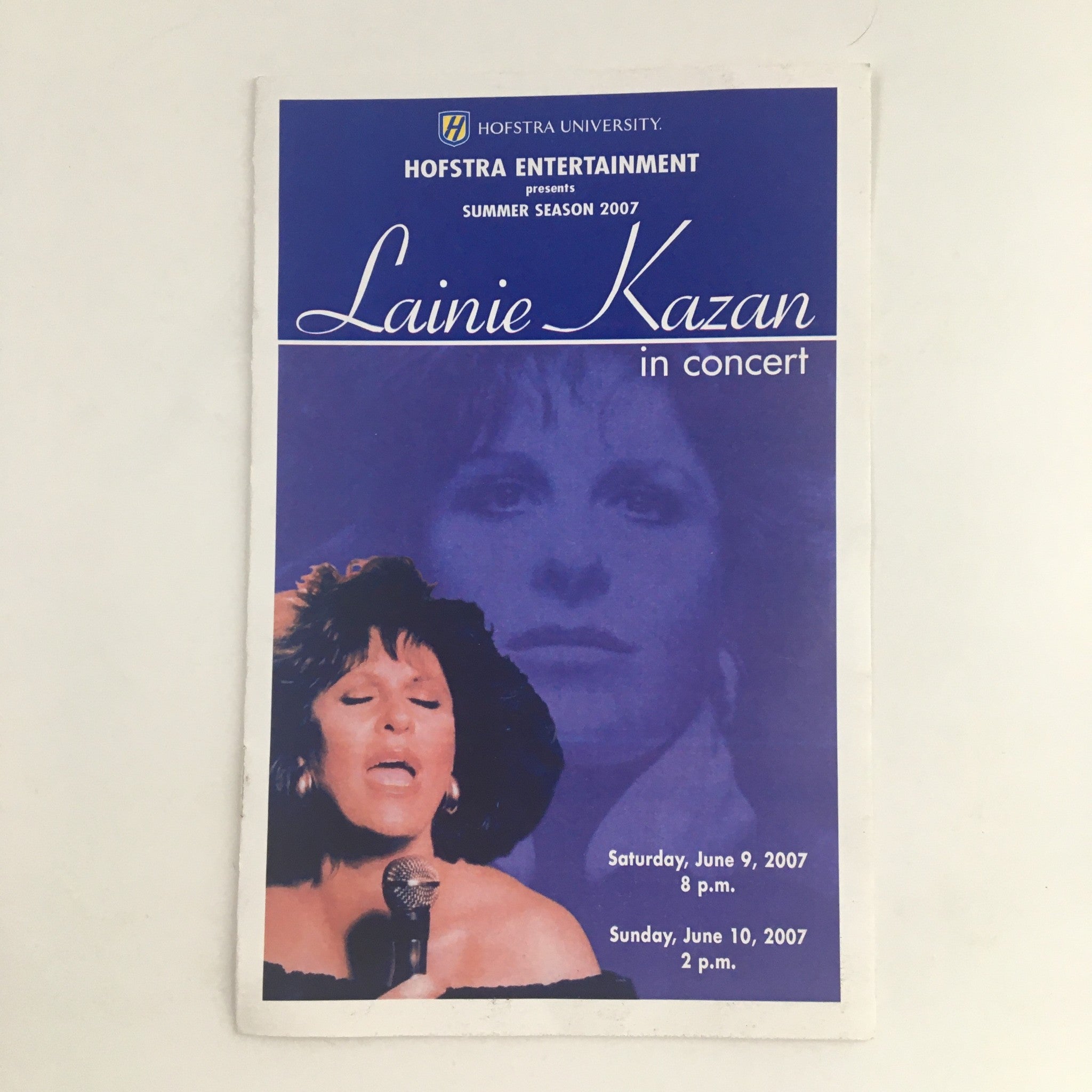 2007 Hofstra Entertainment Summer Season Present Lainie Kazan in Concert