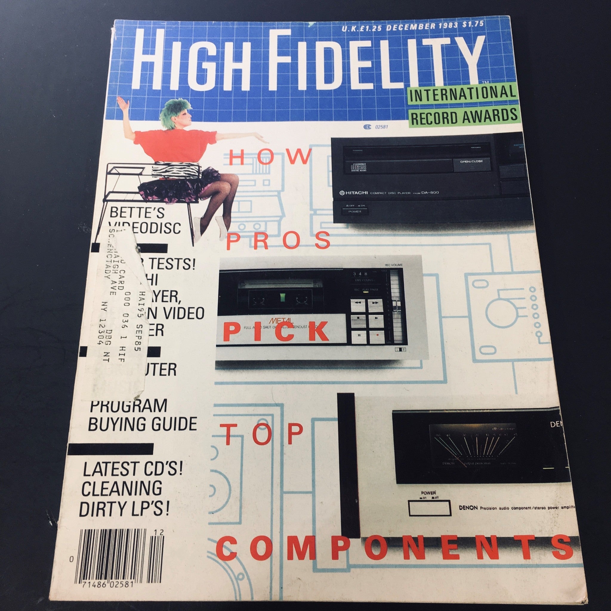 VTG High Fidelity Magazine December 1983 - International Record Awards