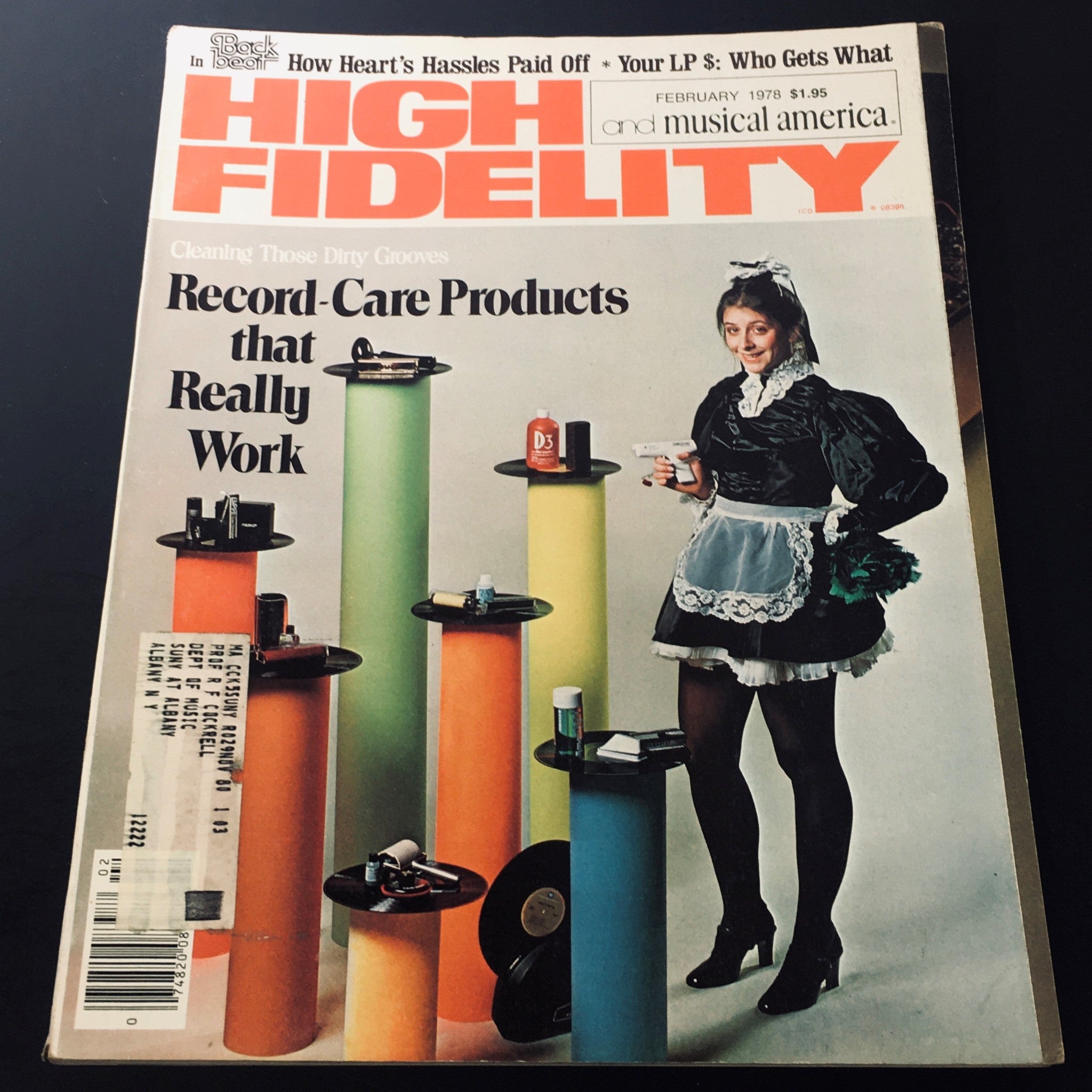 VTG High Fidelity Magazine February 1978 - How Heart's Hassles Paid Off