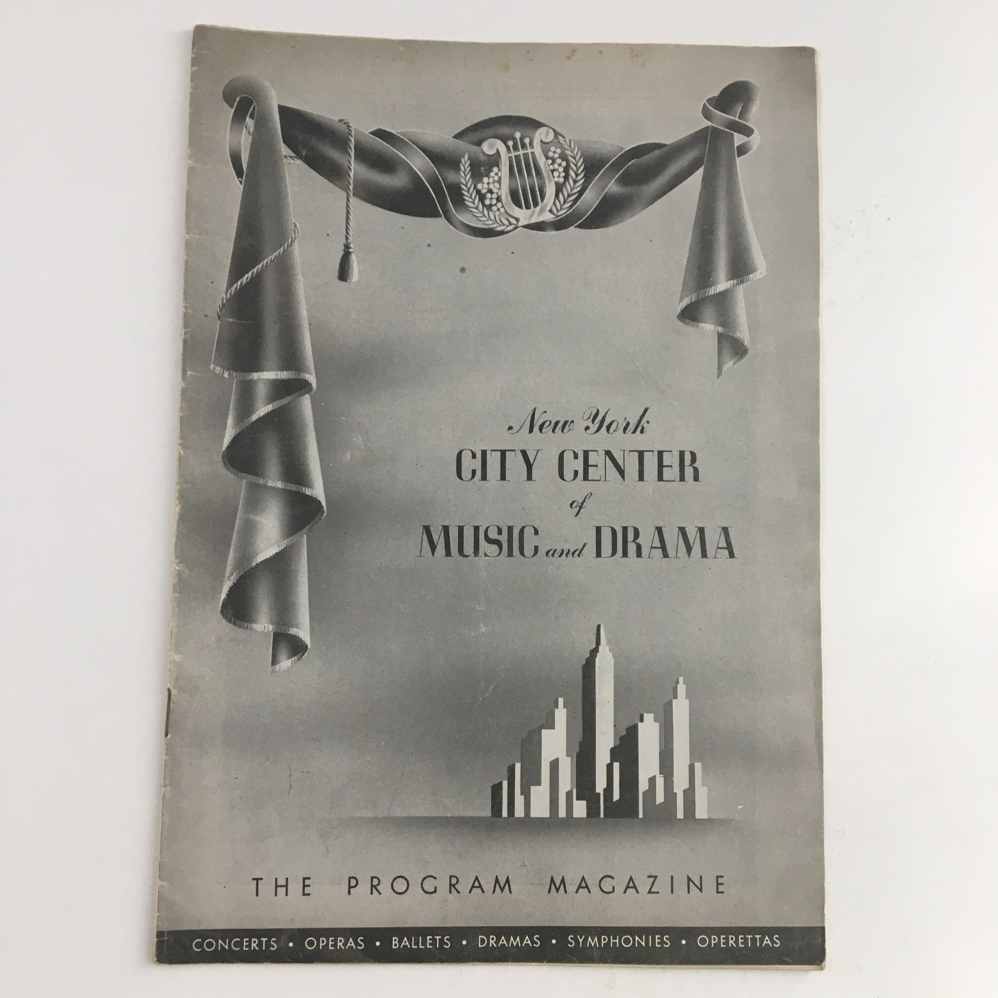 1945 New York City Center of Music and Drama Present The Bartered Bride Opera