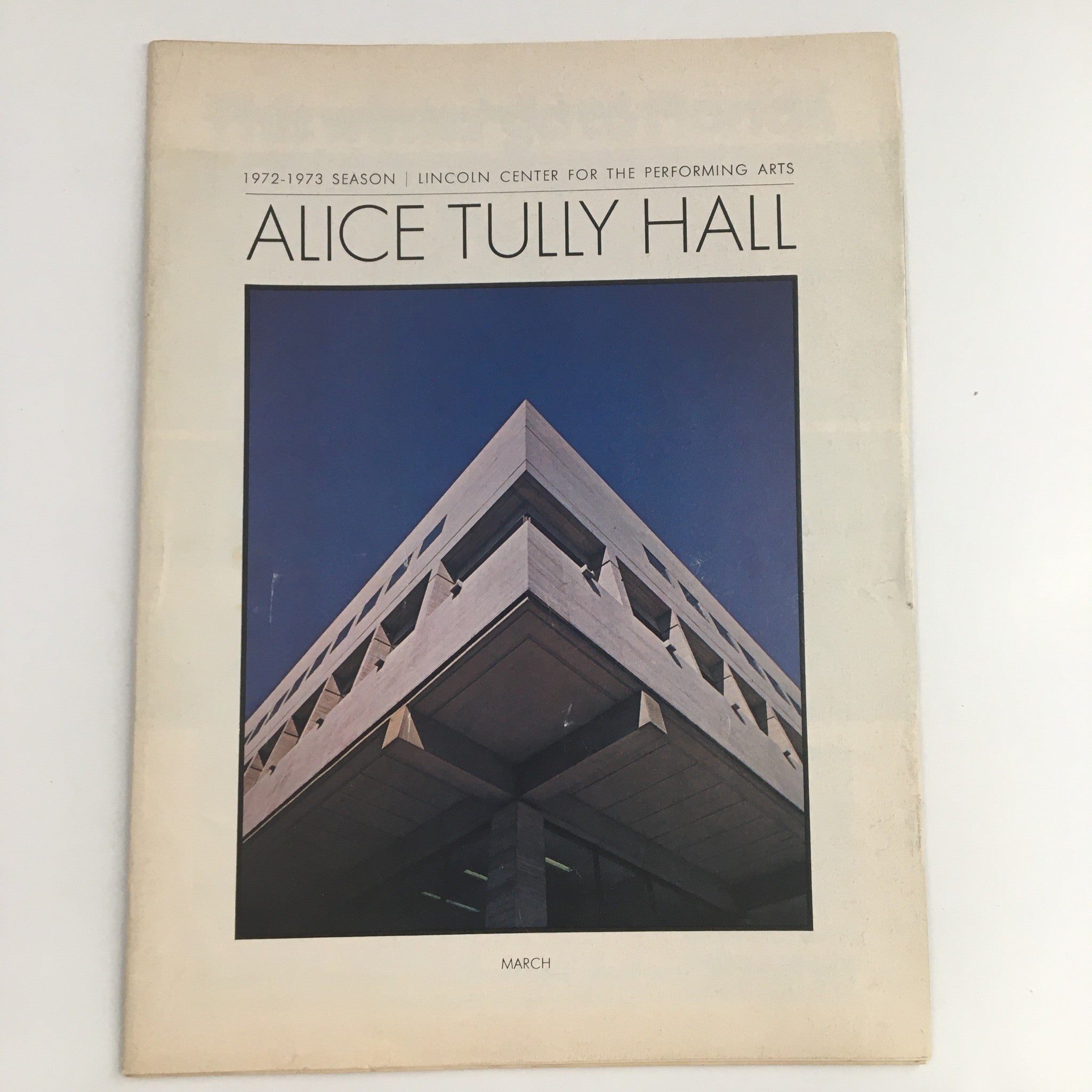 1972 Lincoln Center Alice Tully Hall Present Pianist Ruth Laredo & Kinderscenen