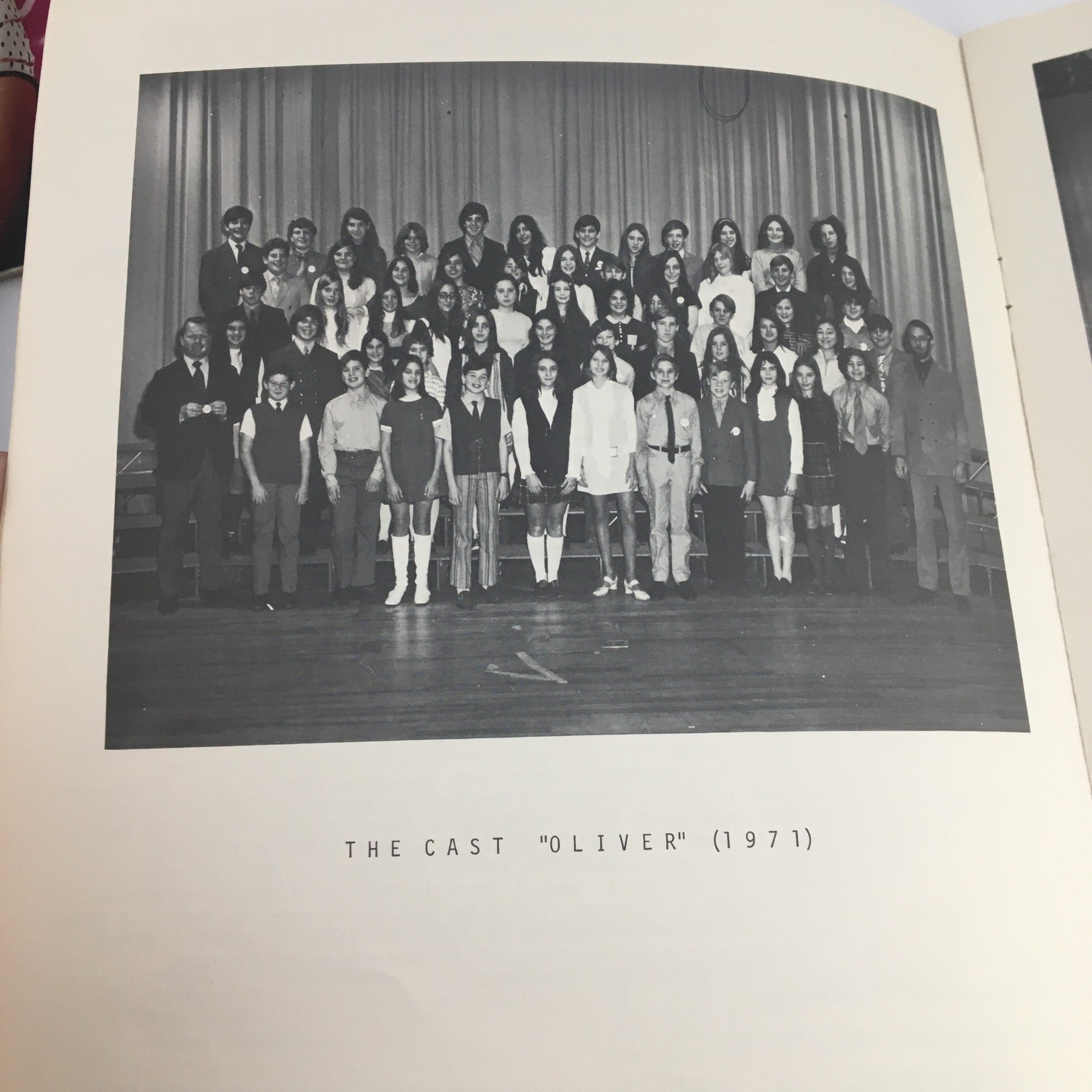 1971 The Clarke Junior High School Production of Oliver by Lionel Bart