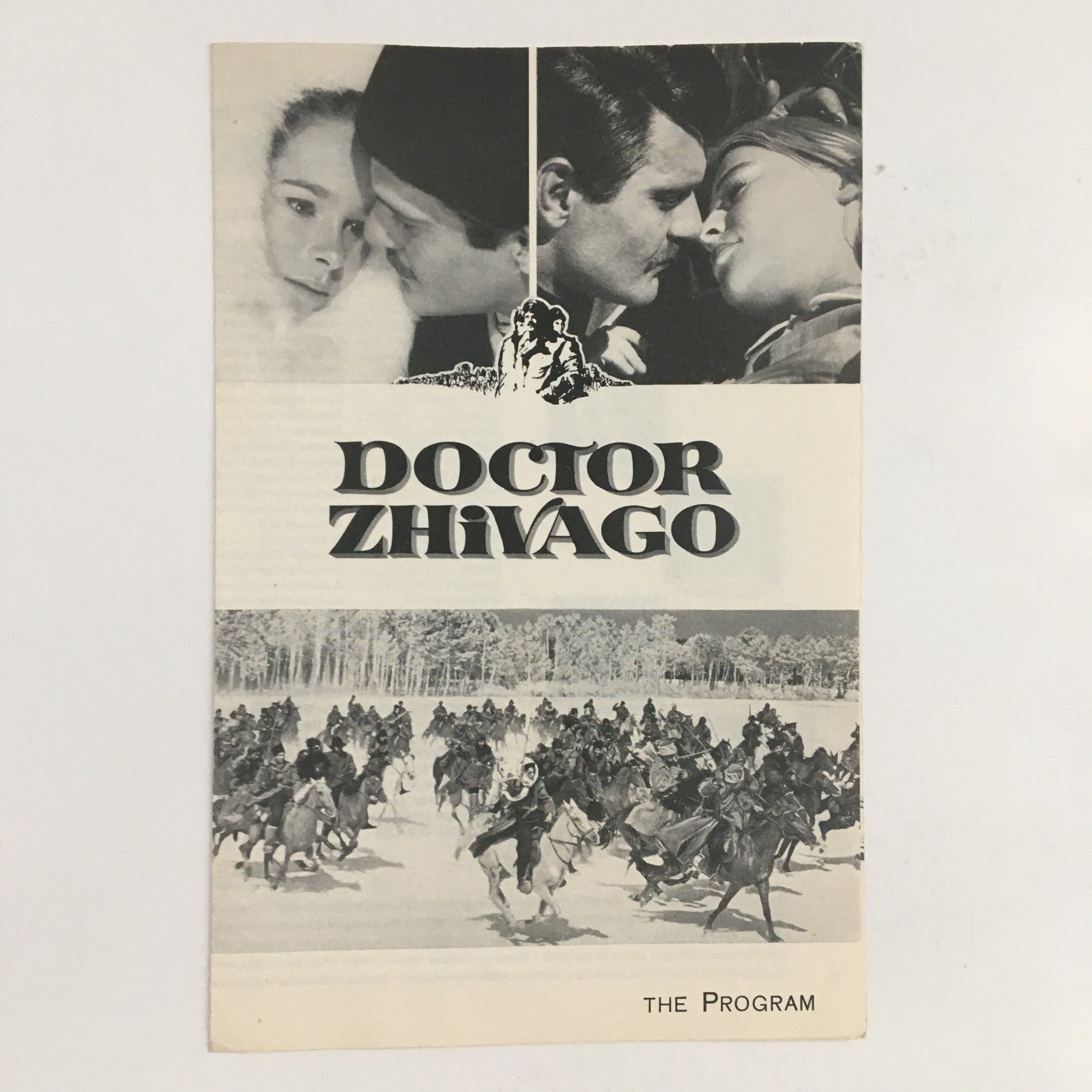 1957 The Program Metro-Goldwyn-Mayer Present Geraldin Chaplin in Doctor Zhivago