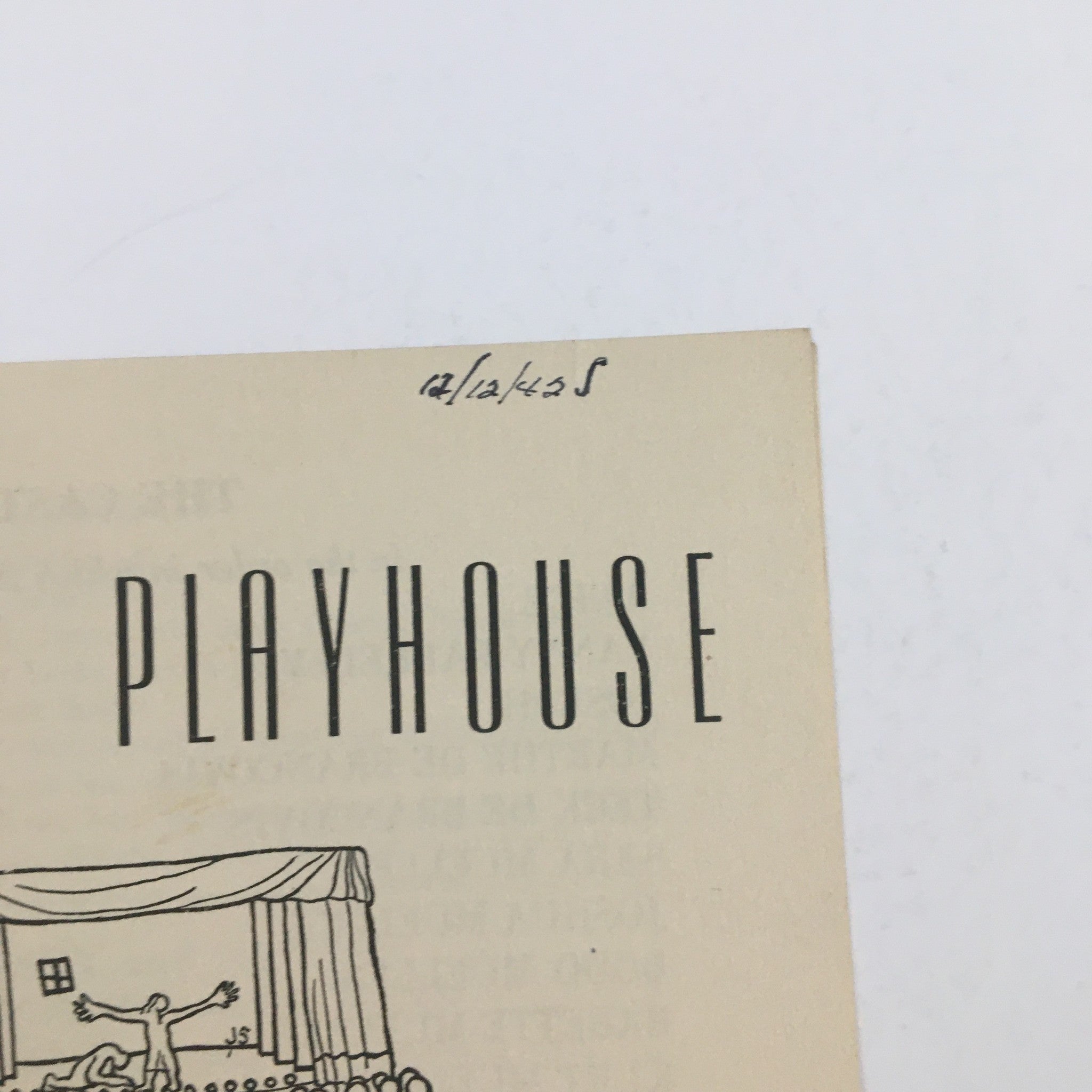 1942 Midwood Playhouse Present Watch On The Rhine A Play by Lillian Hellman