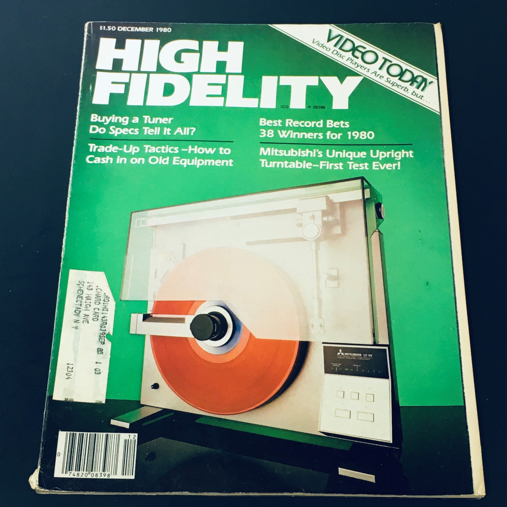 VTG High Fidelity Magazine December 1980 - How To Cash In On Old Equipment