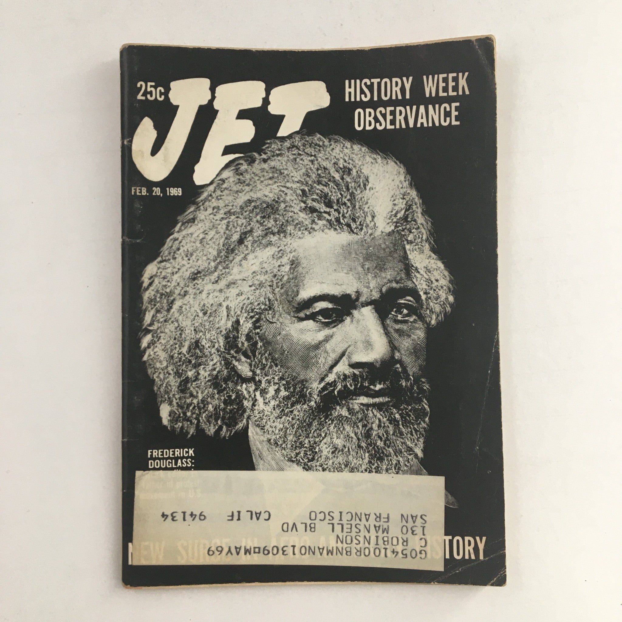 Jet Magazine February 20 1969 Frederick Douglass in History Week Observance