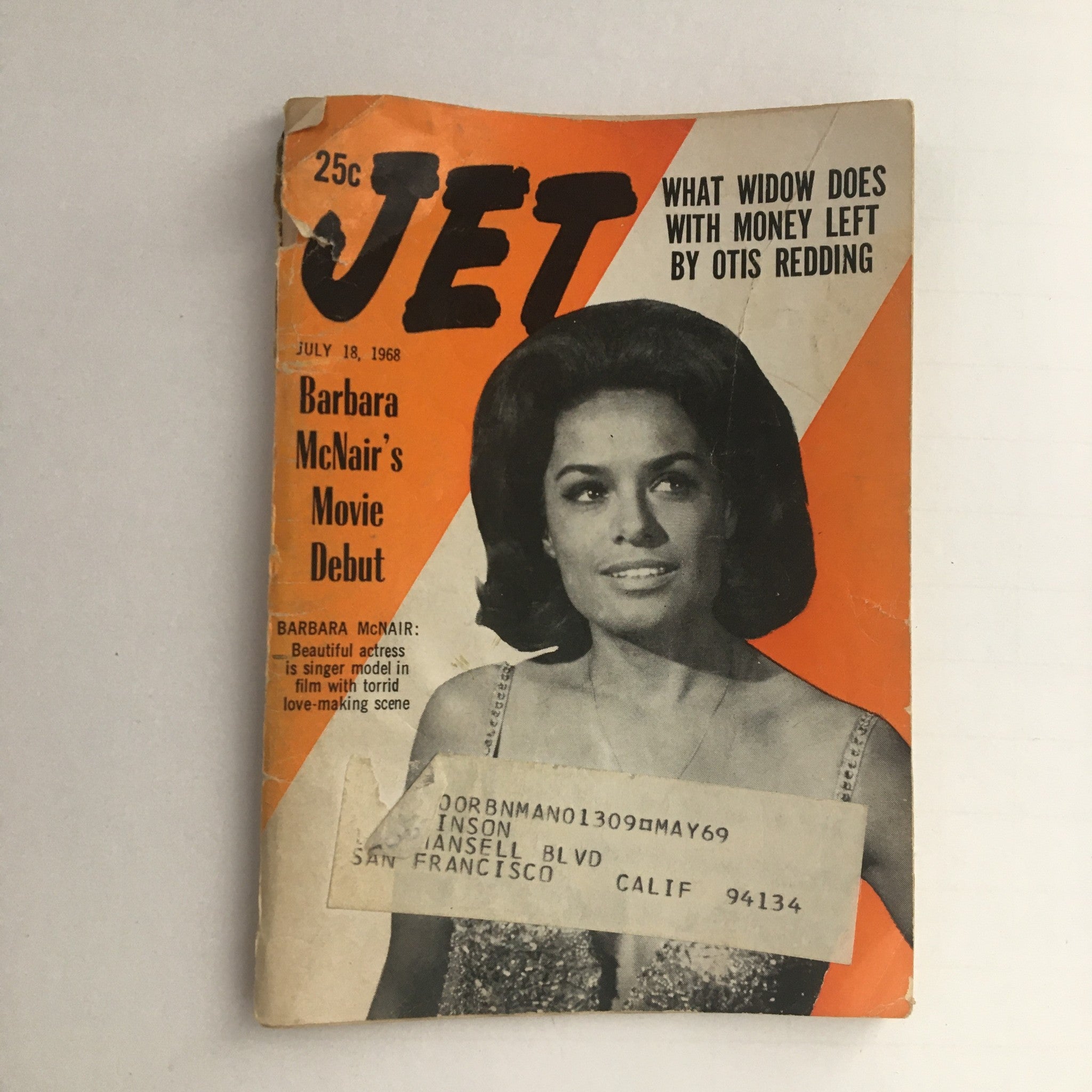 Jet Magazine July 18 1968 Actress Barbara McNair is Singer Model in Movie Debut