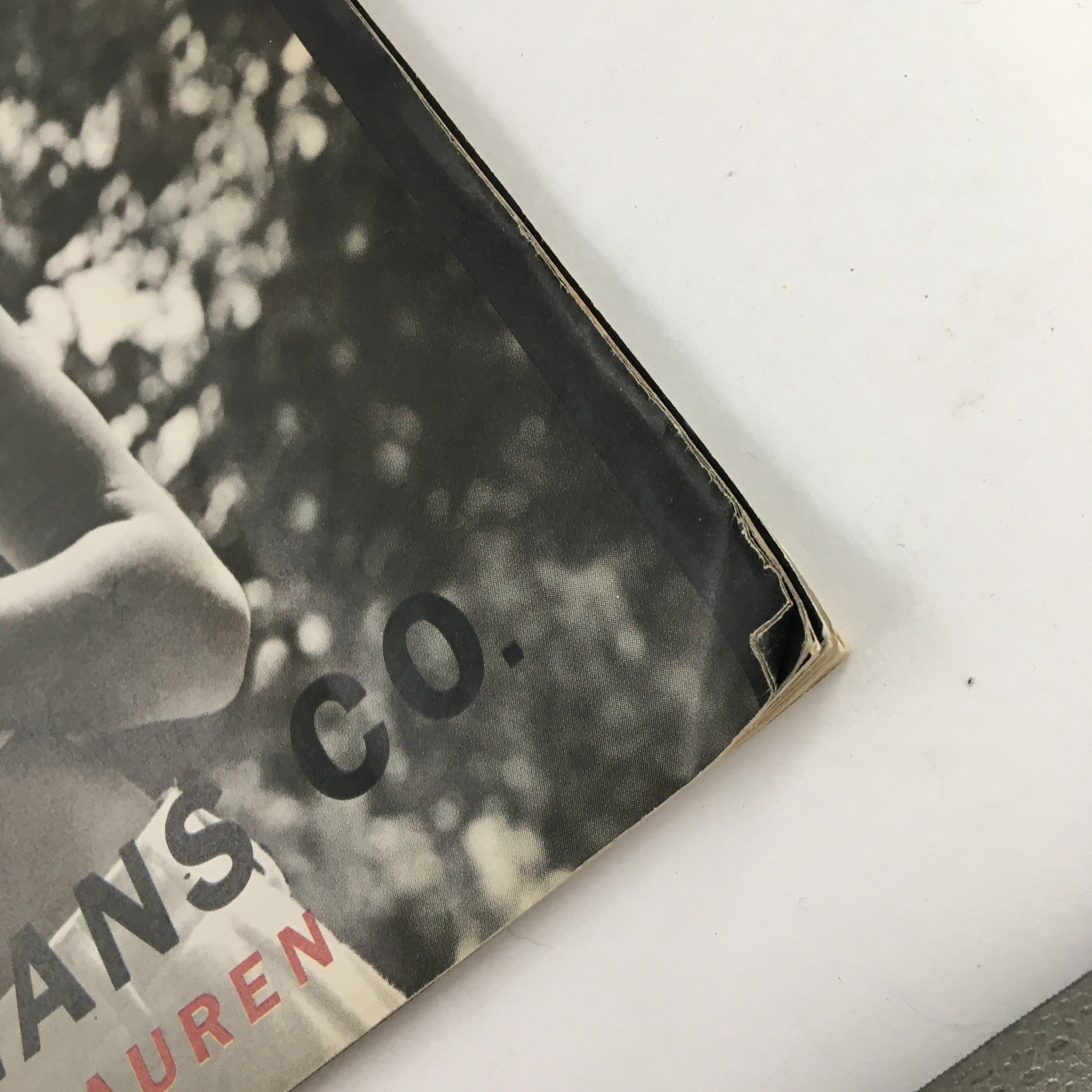 Close-up of the edges and corner of Rolling Stone Magazine April 15 1999, displaying aging and wear characteristic of collectible vintage magazines.