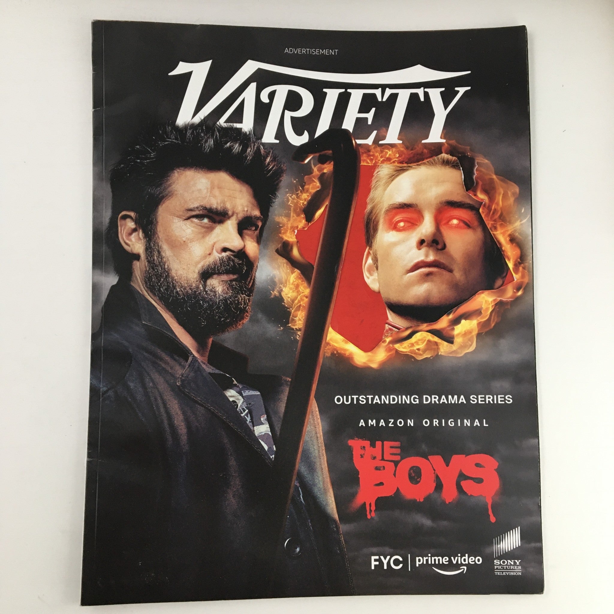 Variety Magazine May 2021 Karl Urban and Jack Quaid in The Boys No Label